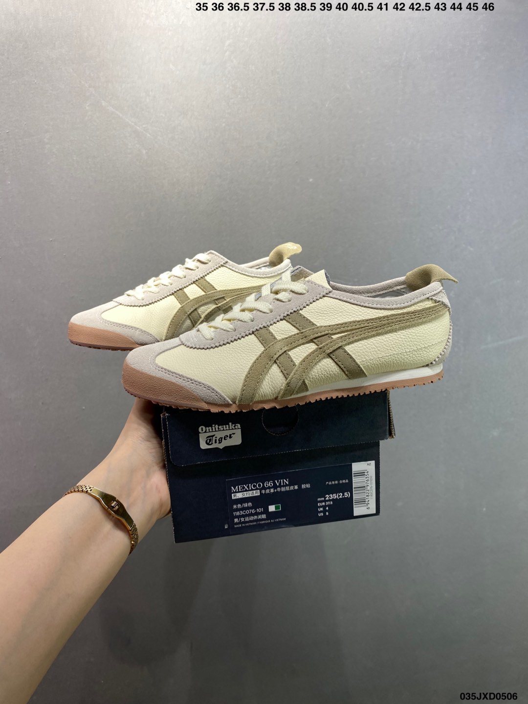 Onitsuka Tiger Mexico 66 Classic Leather Sneakers for Men and Women 9 i1746468146985 4864 0 8