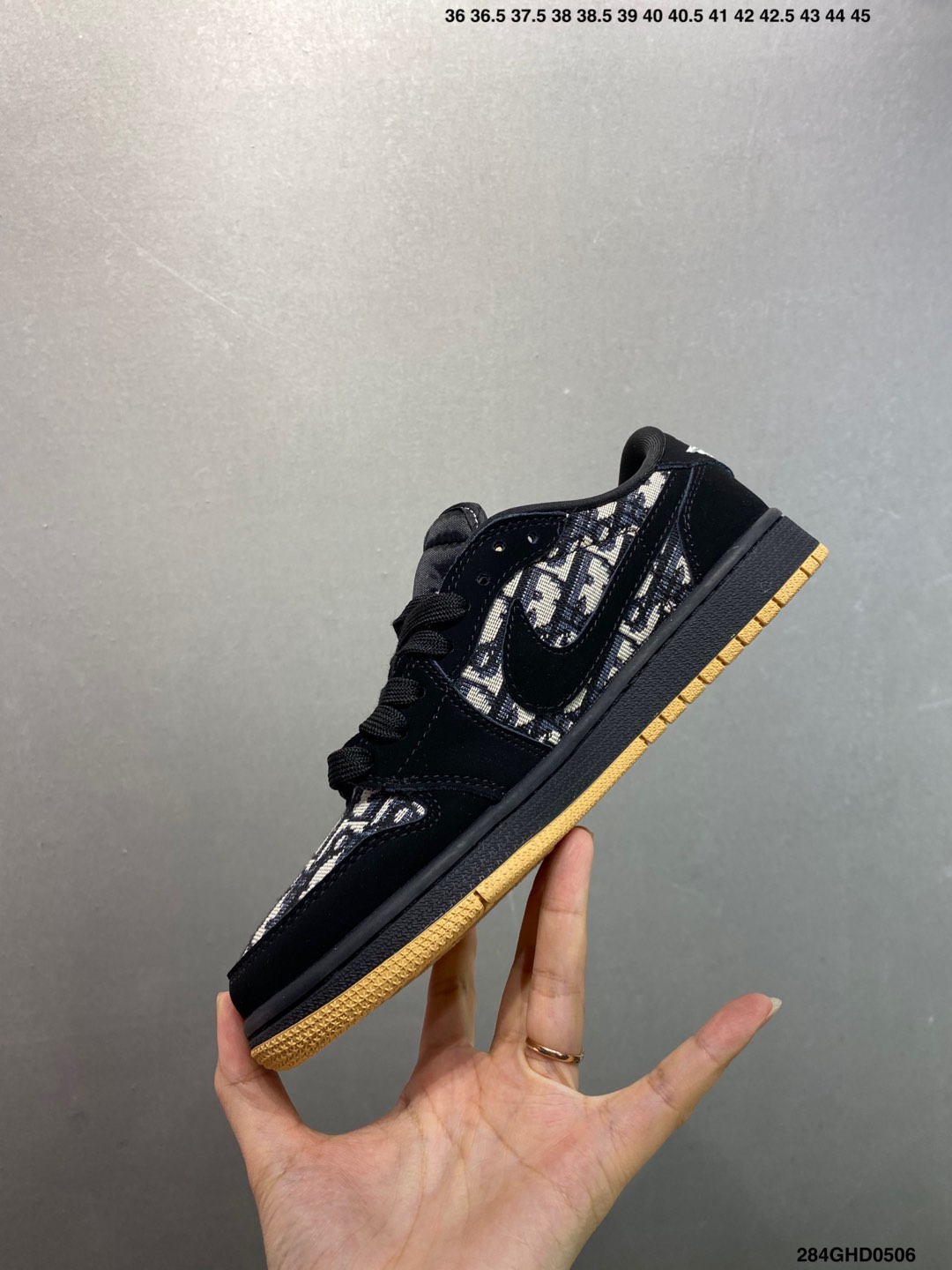 Nike x Dior Air Jordan 1 Low Custom Sneakers - Limited Edition Design 4 i1746468310974 7576 0 2