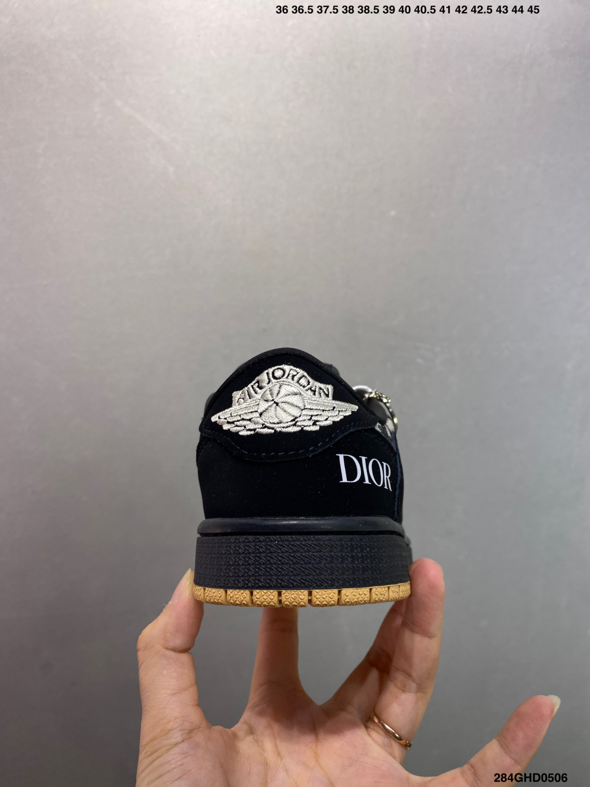 Nike x Dior Air Jordan 1 Low Custom Sneakers - Limited Edition Design 5 i1746468311383 4072 0 3