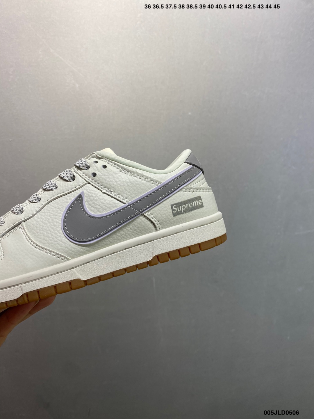 Nike Dunk Low Custom Supreme Sneakers - XH0923-343, Original Leather 7 i1746468738042 6844 0 5