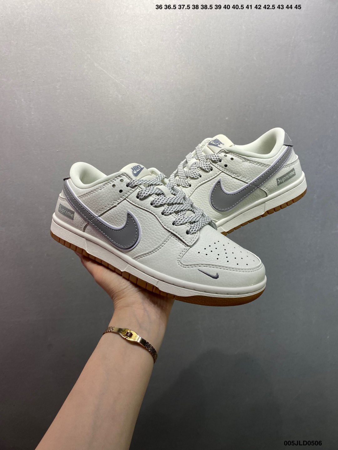 Nike Dunk Low Custom Supreme Sneakers - XH0923-343, Original Leather 9 i1746468738339 157 0 7
