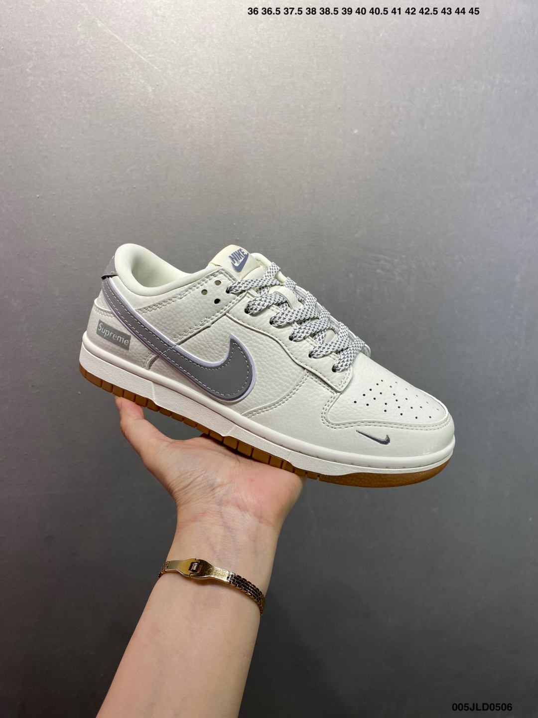 Nike Dunk Low Custom Supreme Sneakers - XH0923-343, Original Leather 3 i1746468738415 4689 0 1