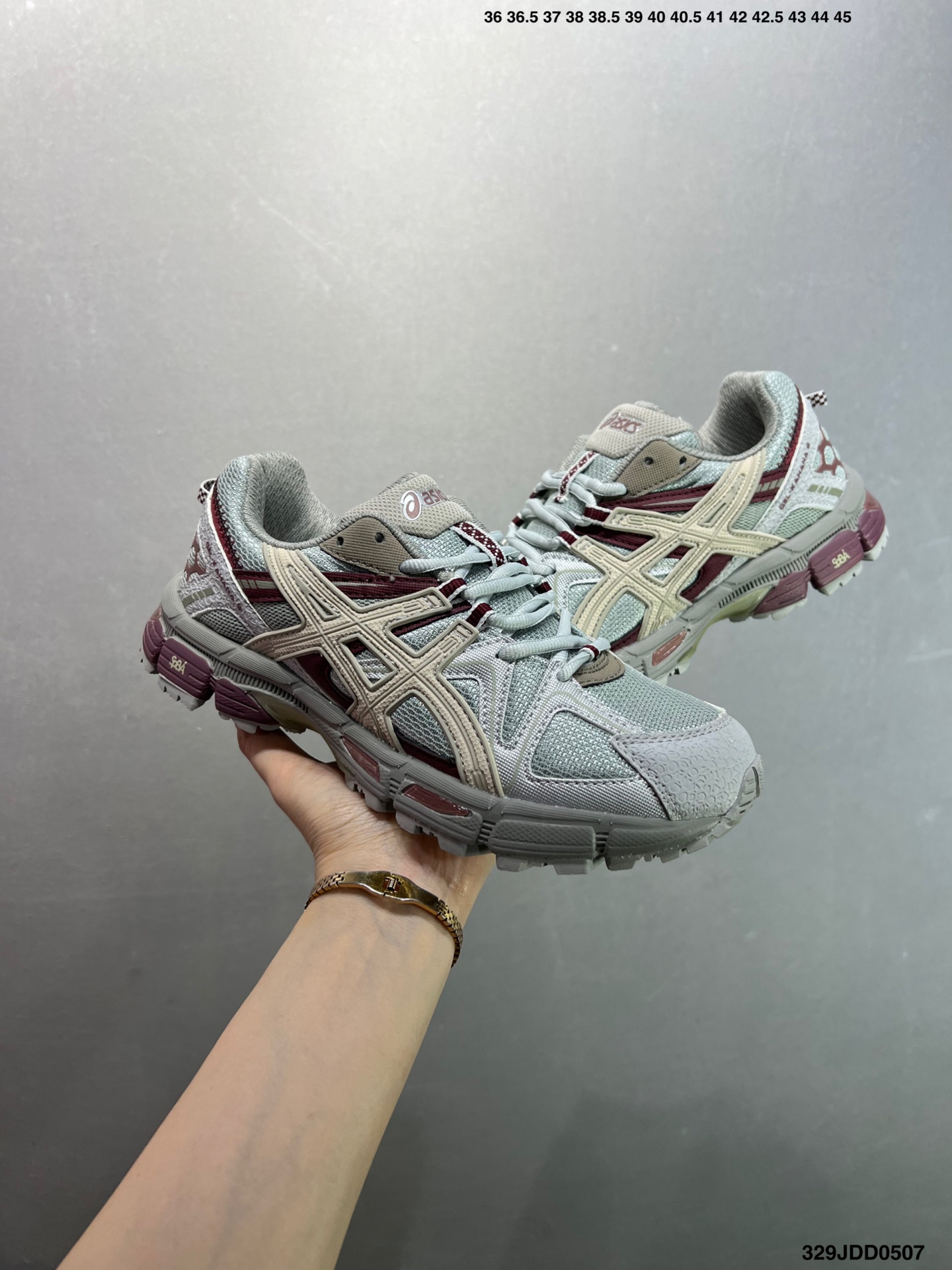 Asics Gel-Kahana 8 Women's Trail Running Shoes - Pink/White, Cushioned and Durable 7 i1746545050653 6504 0 6