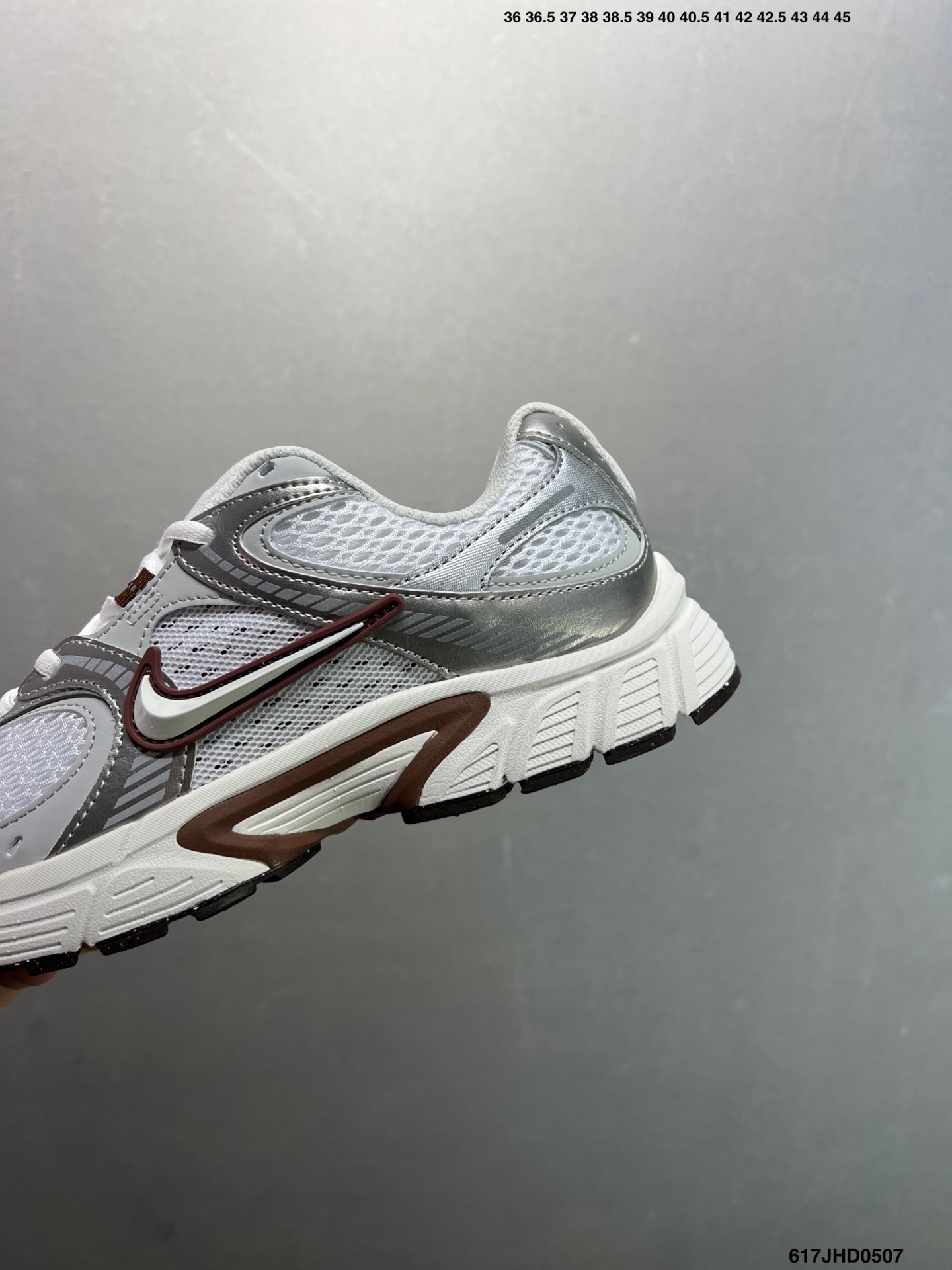 Nike V5 RNR White & Brown Retro Y3K Running Shoes - Lightweight & Comfortable 7 i1746547054310 7 0 5