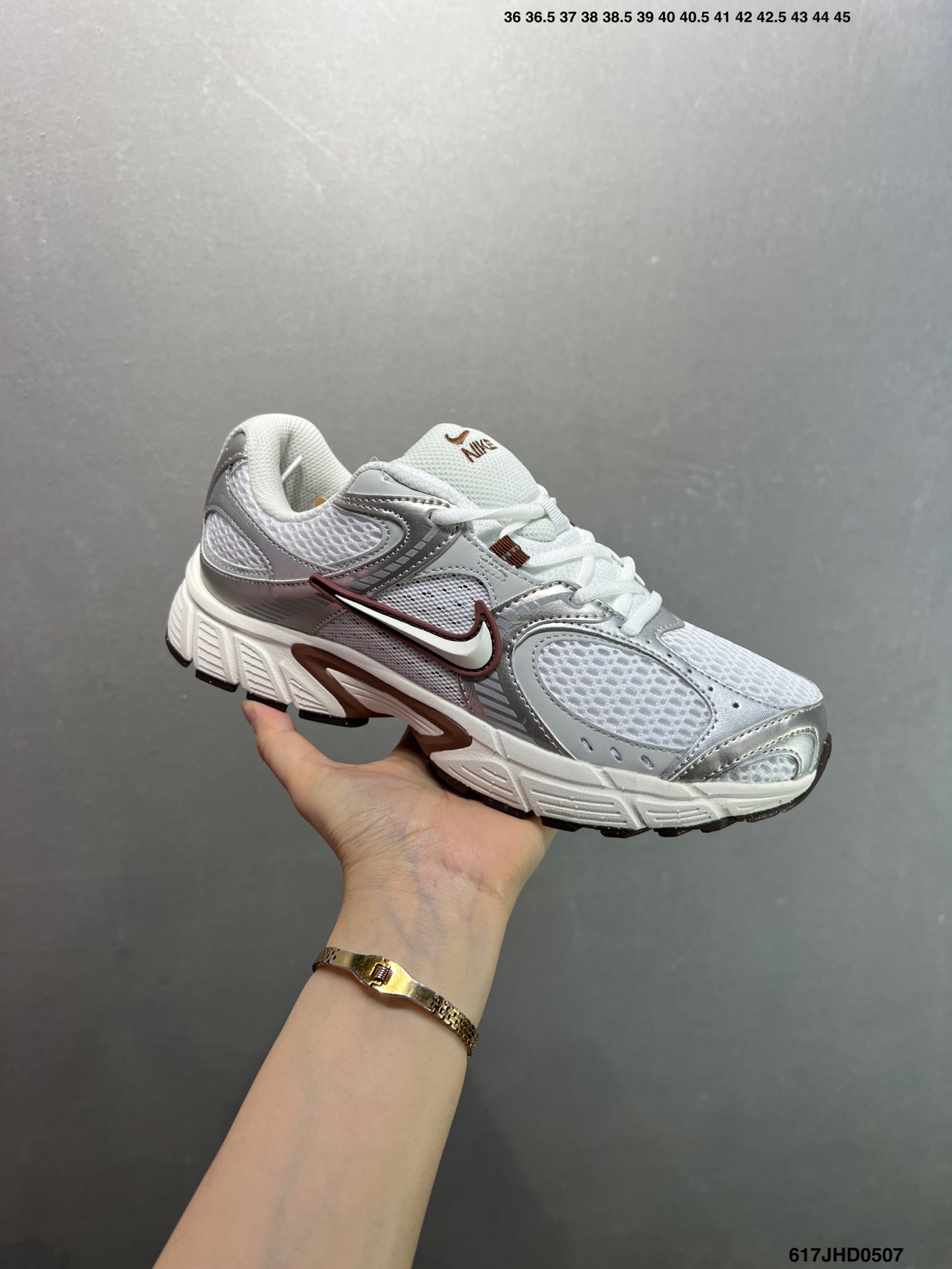 Nike V5 RNR White & Brown Retro Y3K Running Shoes - Lightweight & Comfortable 6 i1746547054322 6892 0 1