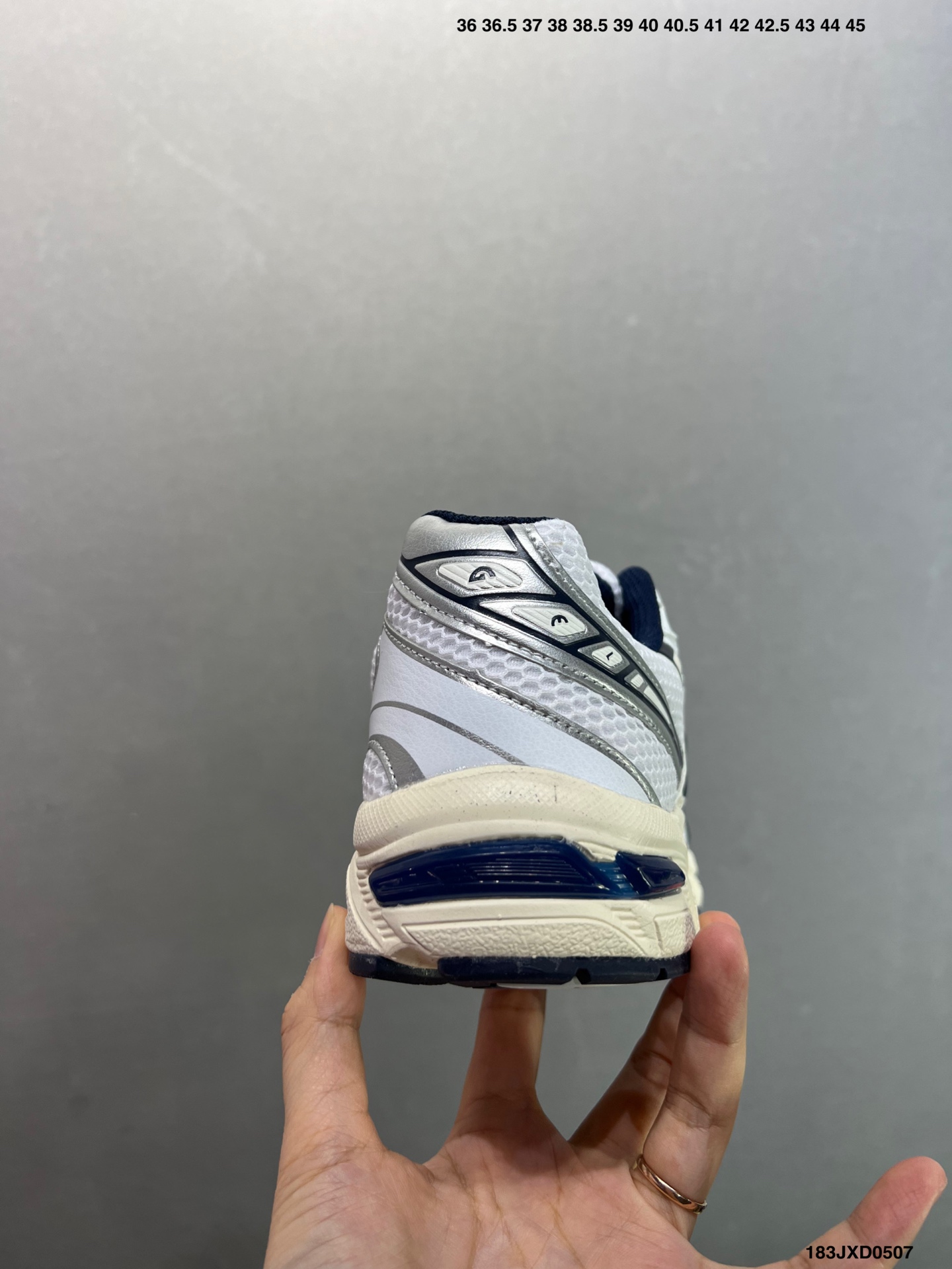 Asics Gel-1130 Retro Running Shoes - White Silver Deep Blue 5 i1746548091449 3632 0 3
