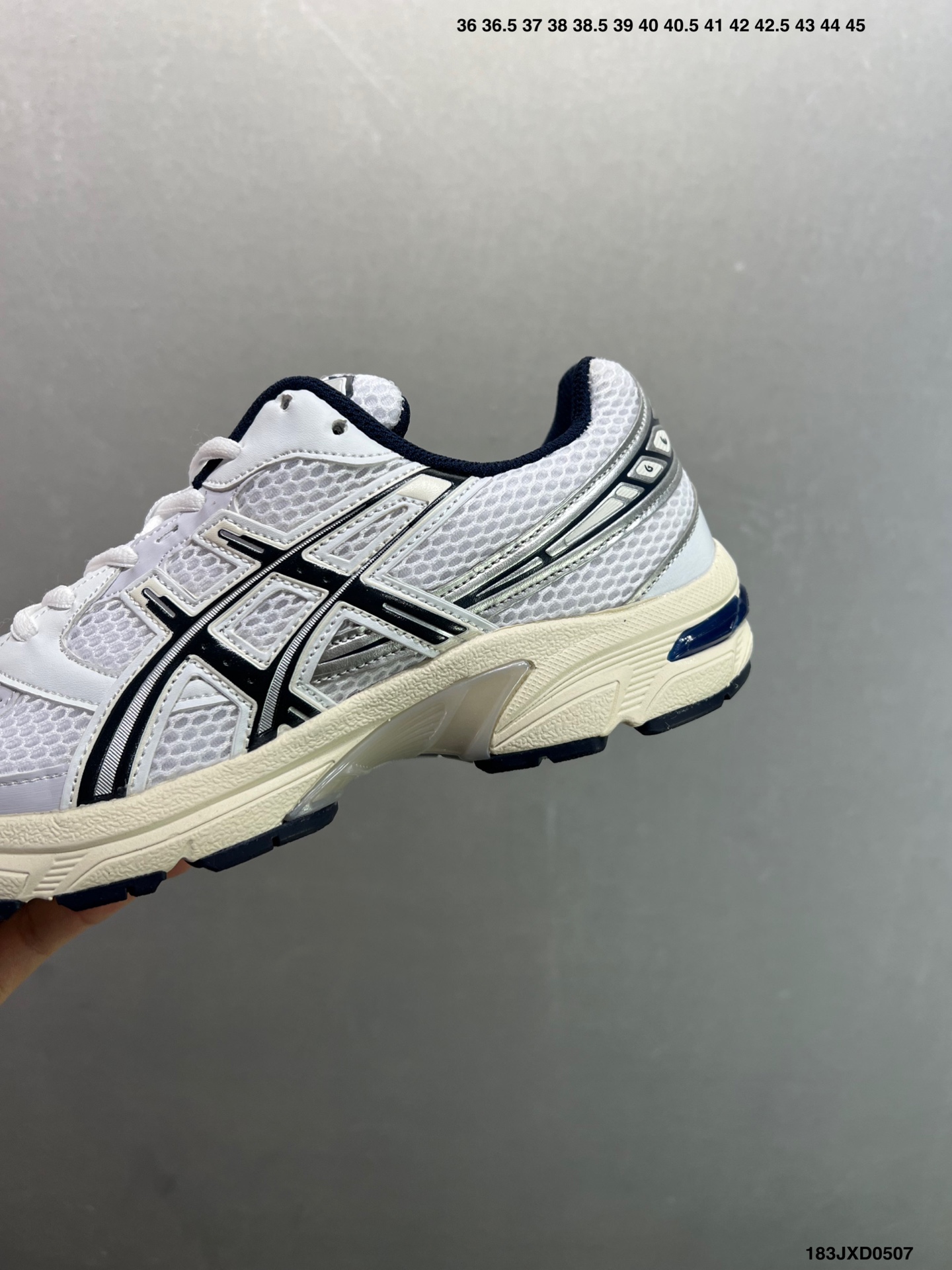 Asics Gel-1130 Retro Running Shoes - White Silver Deep Blue 7 i1746548093167 8553 0 5