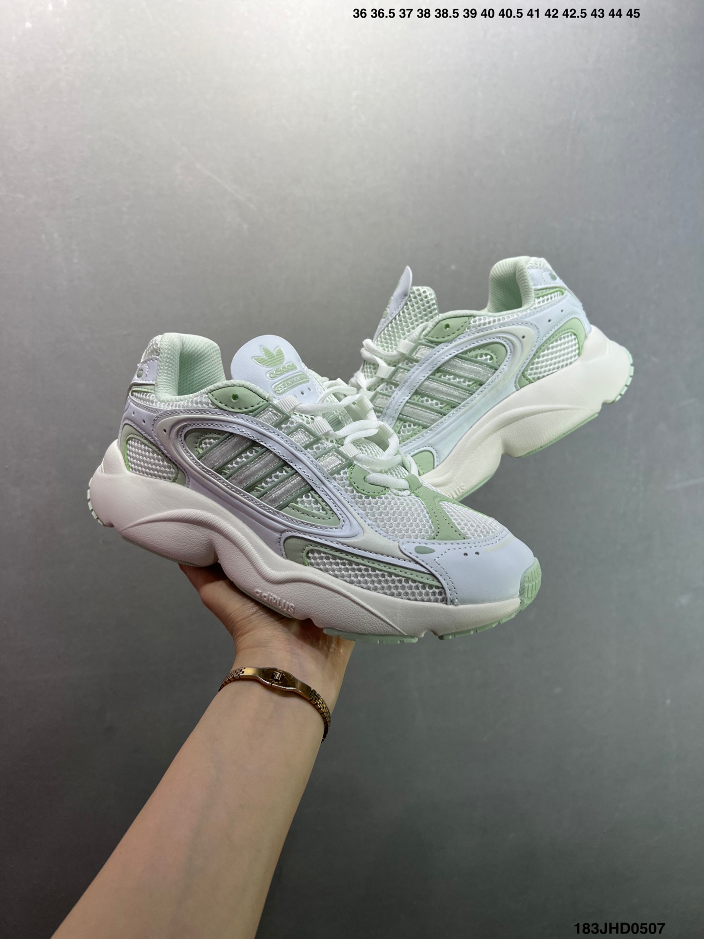 Adidas Originals Ozmillen Low-Top Retro Breathable Cushioning Sneakers 9 i1746548124641 7583 0 7