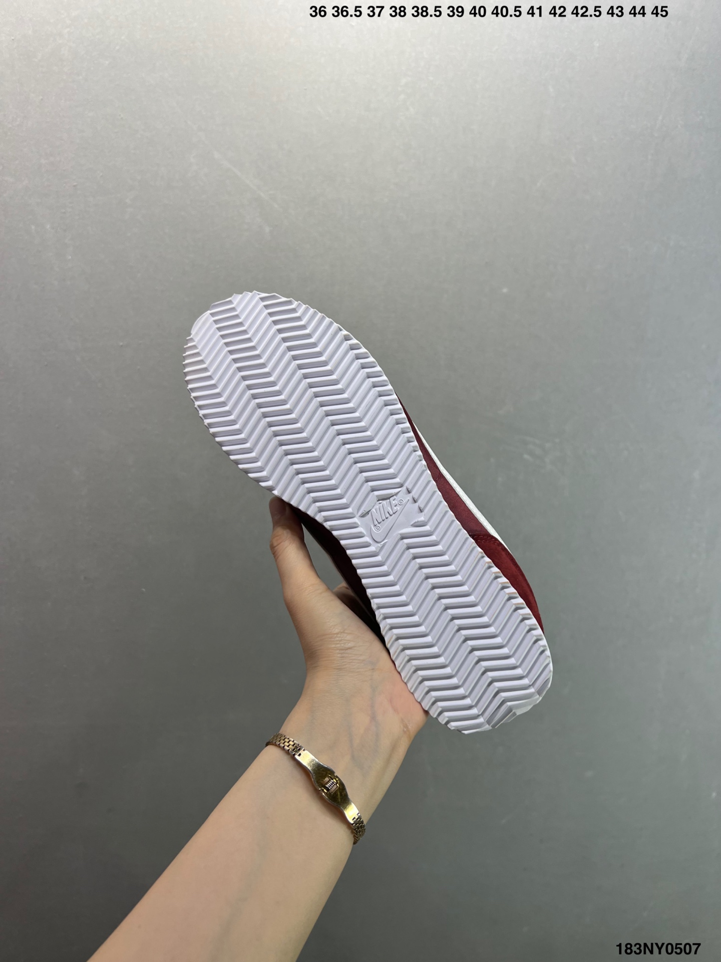 Nike Classic Cortez Burgundy/White Lightweight Comfortable Running Shoes DM4044-105 8 i1746548164639 4033 0 6