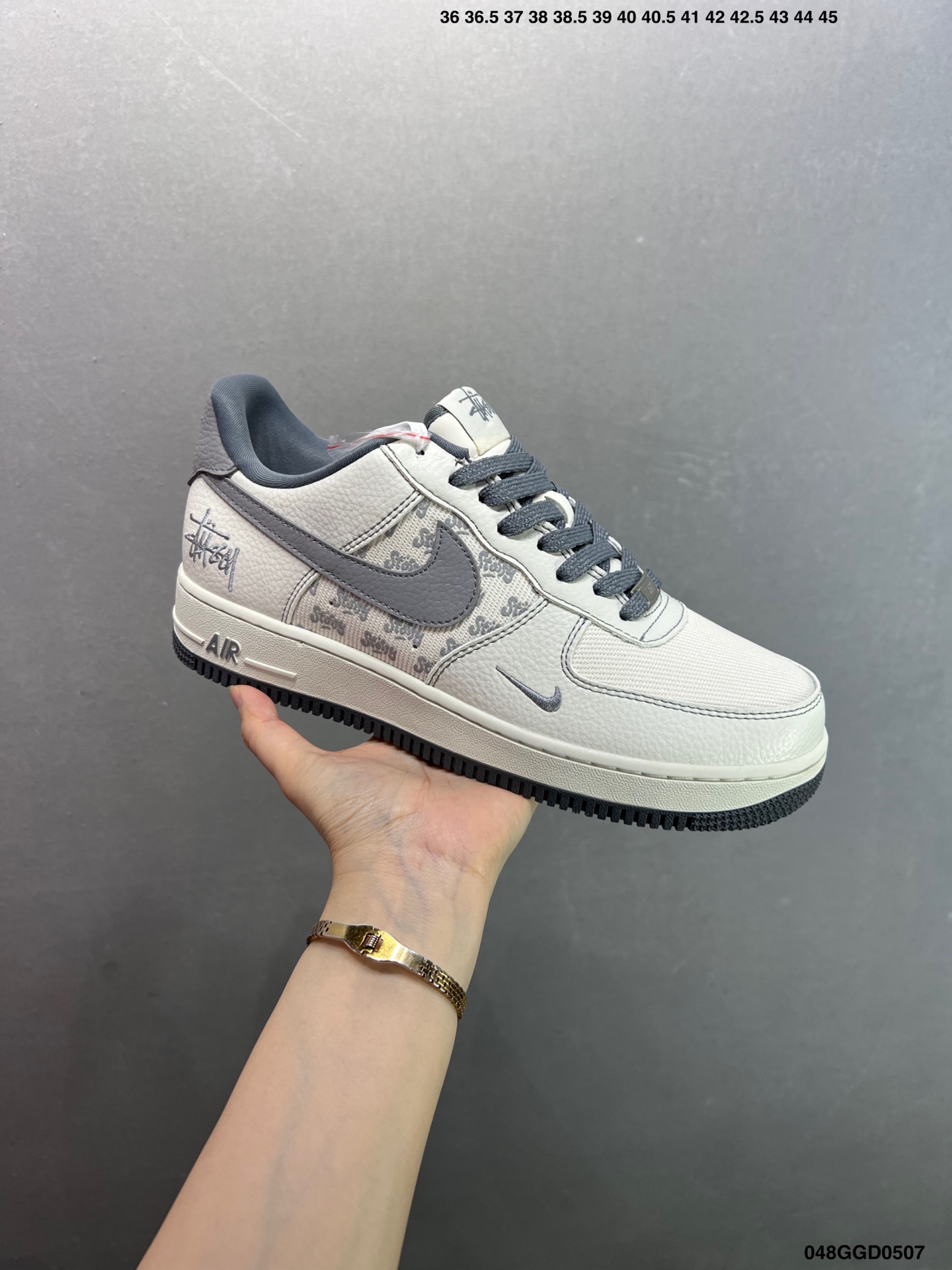 Nike Air Force 1 Low '07 Stussy Fossil Stone Sneakers 3 i1746548205352 8902 0 1