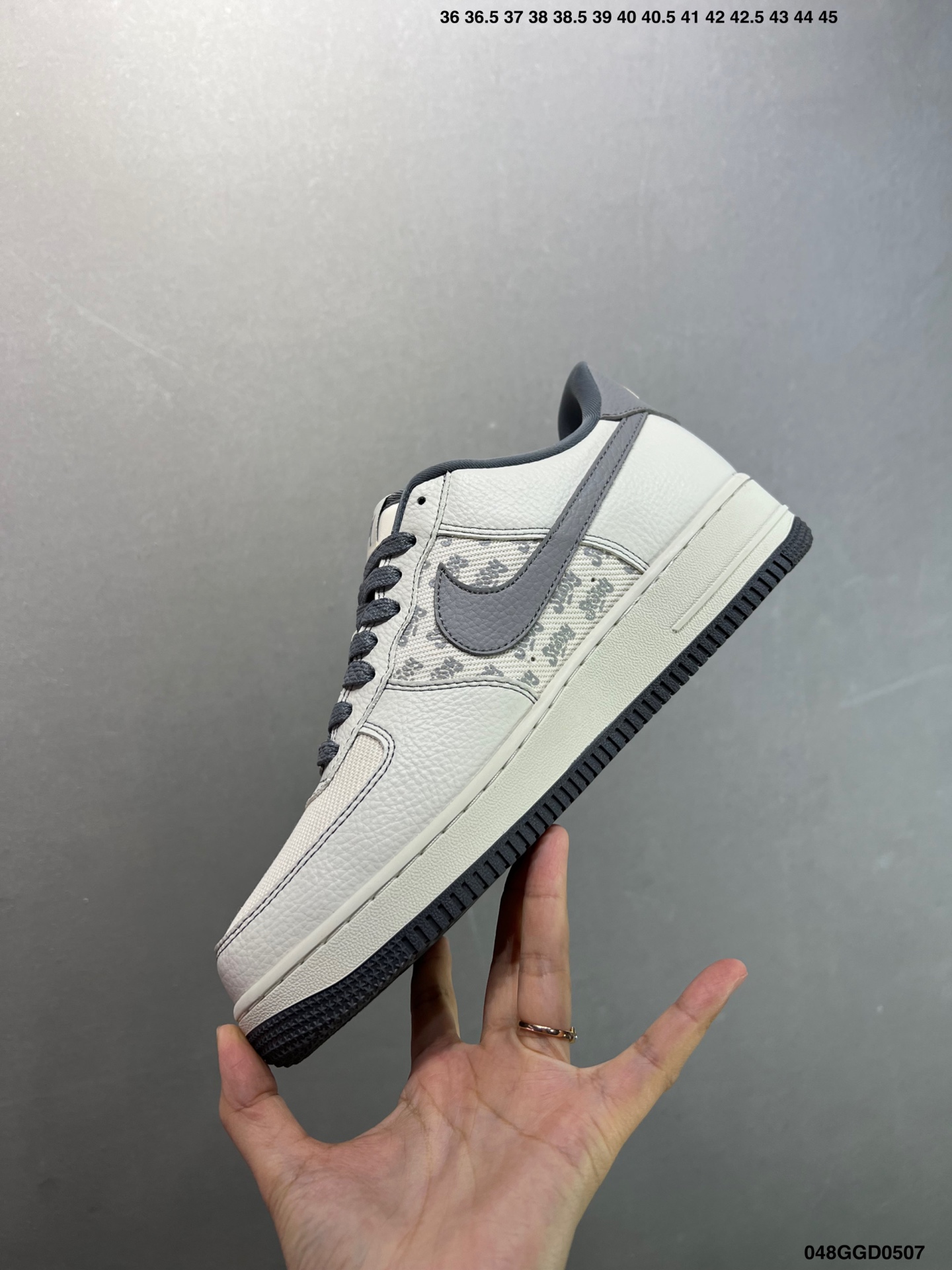 Nike Air Force 1 Low '07 Stussy Fossil Stone Sneakers 4 i1746548205367 5811 0 2