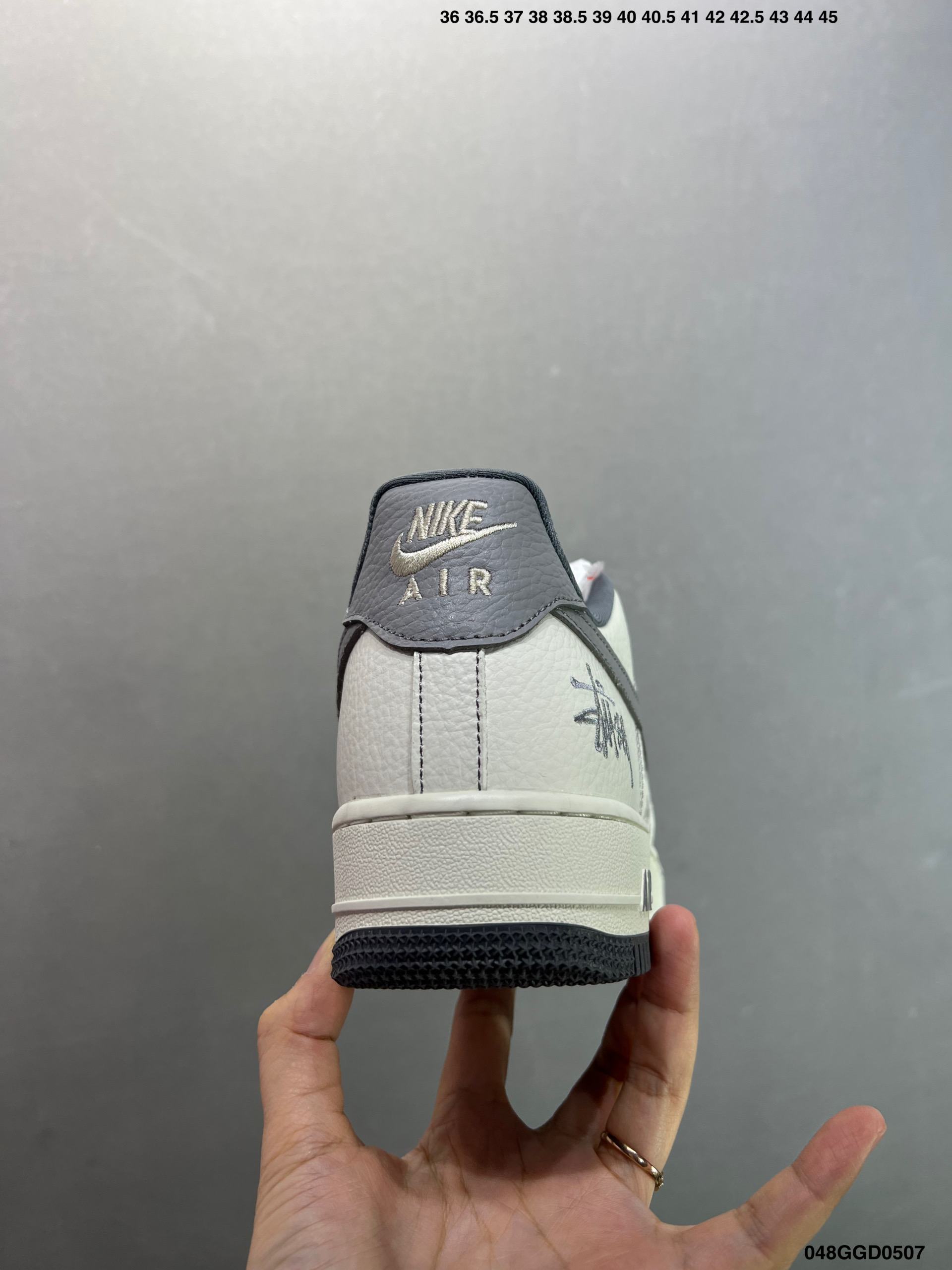 Nike Air Force 1 Low '07 Stussy Fossil Stone Sneakers 5 i1746548207357 3233 0 3