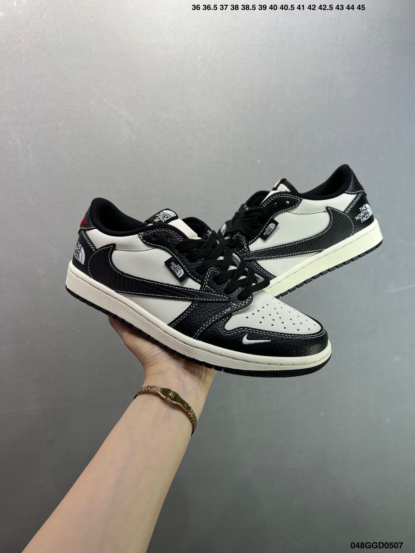 Nike Air Jordan 1 Low The North Face Custom Sneakers - Limited Edition 9 i1746548241368 7118 0 7