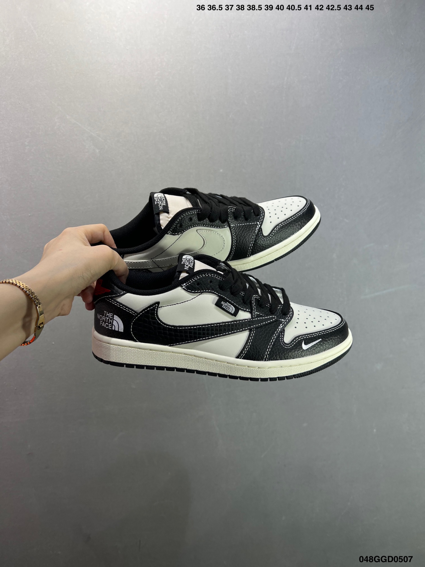 Nike Air Jordan 1 Low The North Face Custom Sneakers - Limited Edition 10 i1746548241372 8598 0 8