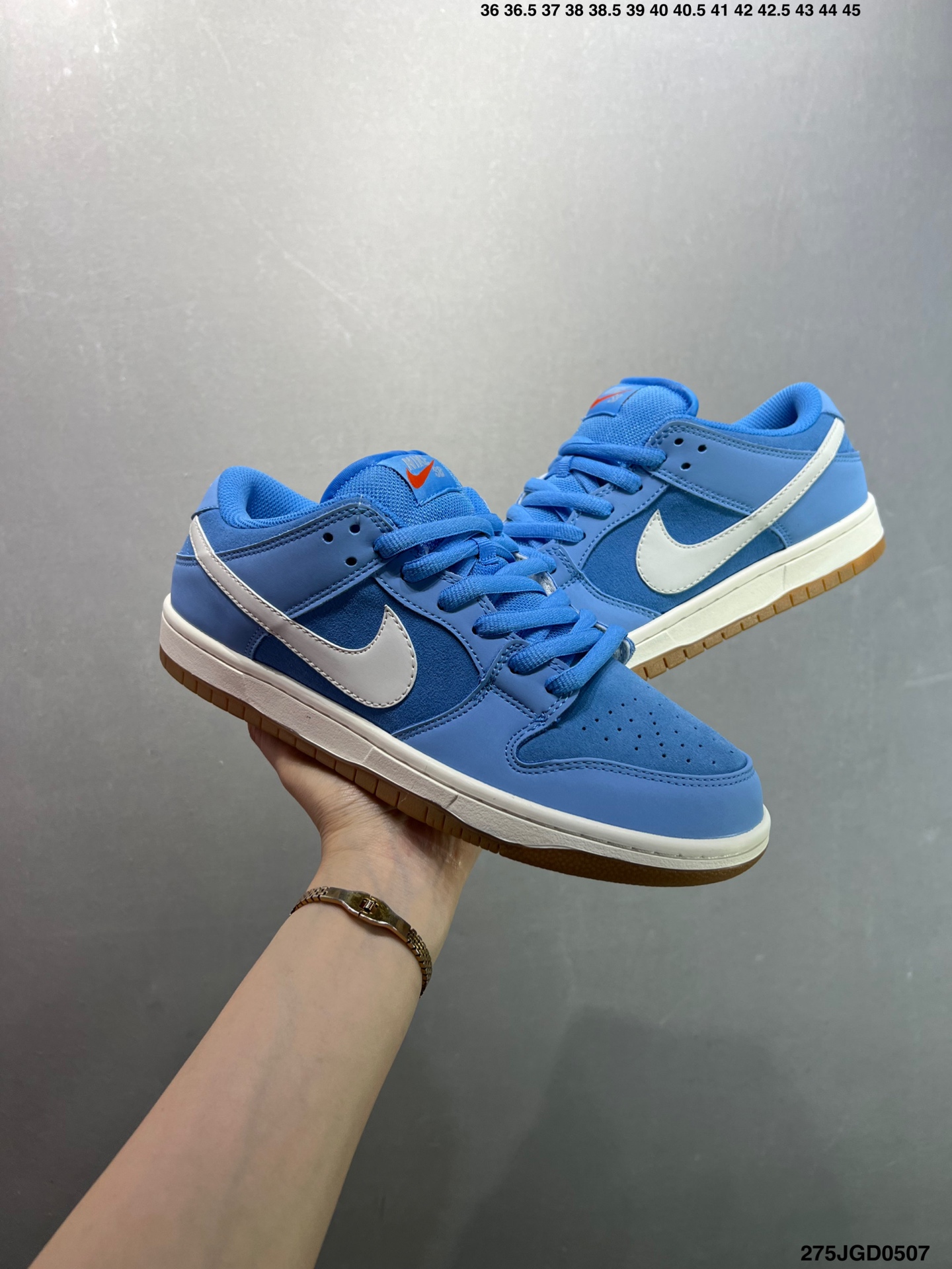 Nike SB Dunk Low Blue Gum FJ1674-401: Style, Comfort and Durability 9 i1746548273508 108 0 7