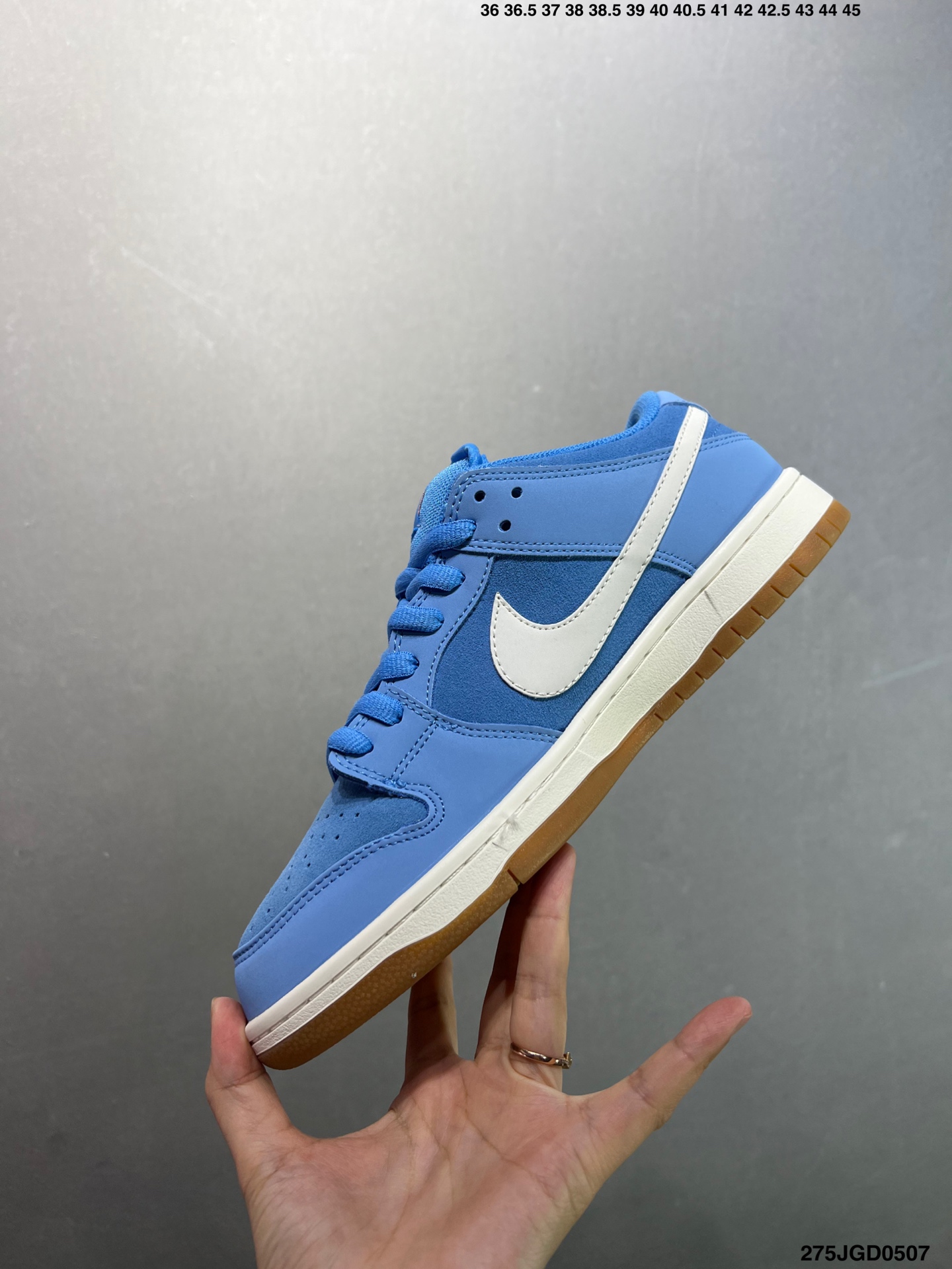 Nike SB Dunk Low Blue Gum FJ1674-401: Style, Comfort and Durability 4 i1746548273618 5710 0 2