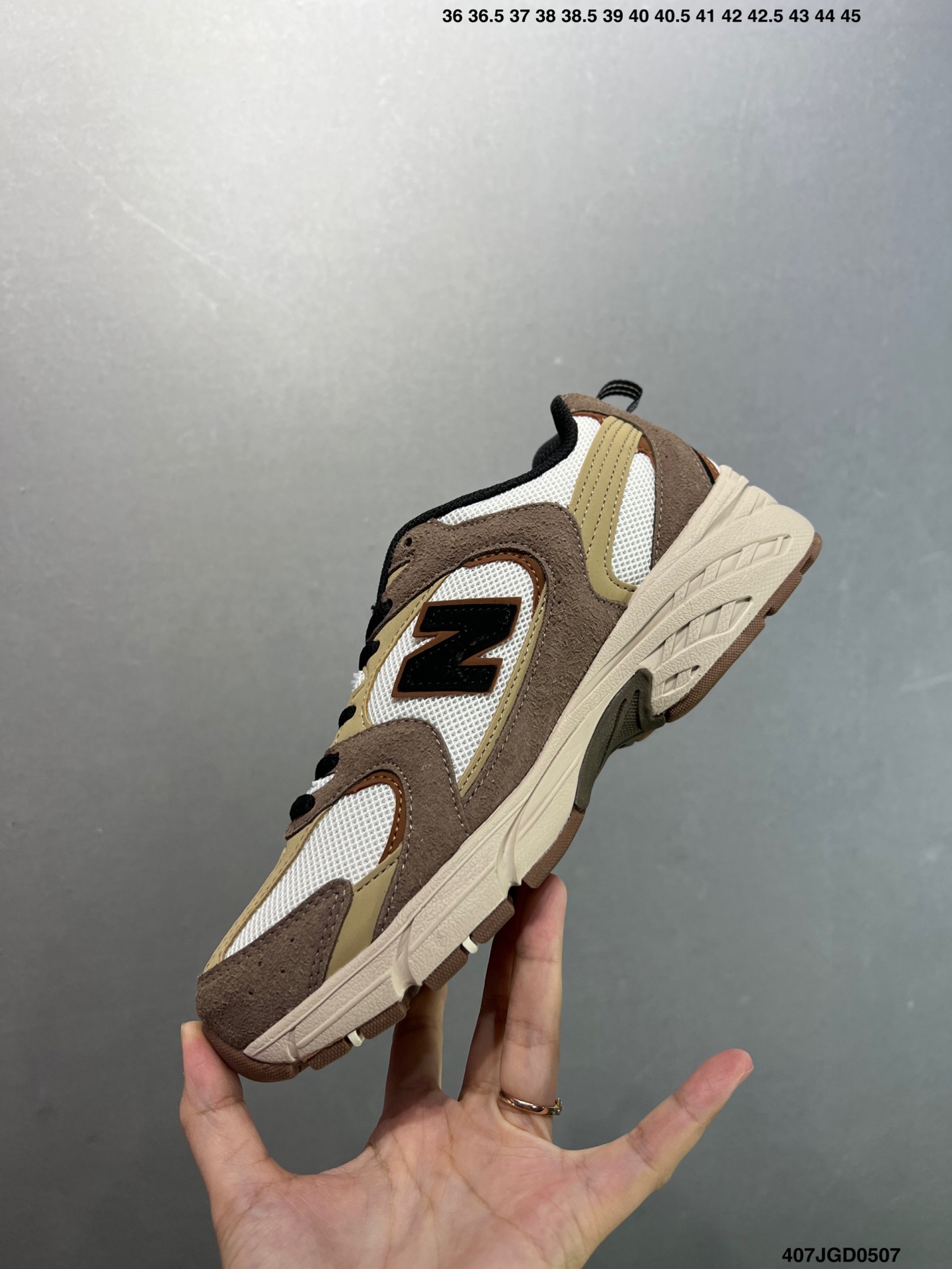 New Balance 530 Retro Running Shoes - Brown & White - Unisex 4 i1746548355762 7085 0 2