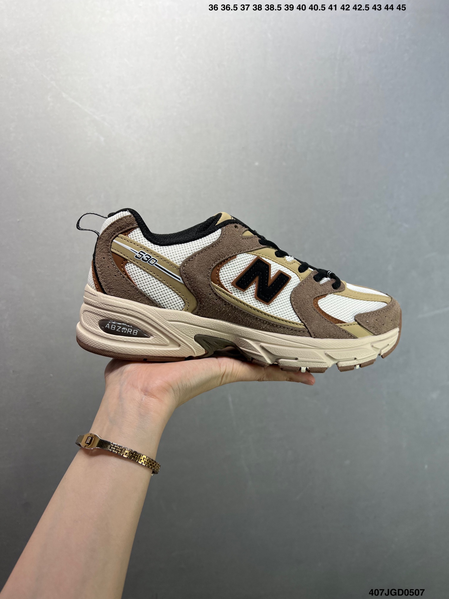 New Balance 530 Retro Running Shoes - Brown & White - Unisex 2 i1746548355767 1858 0 0
