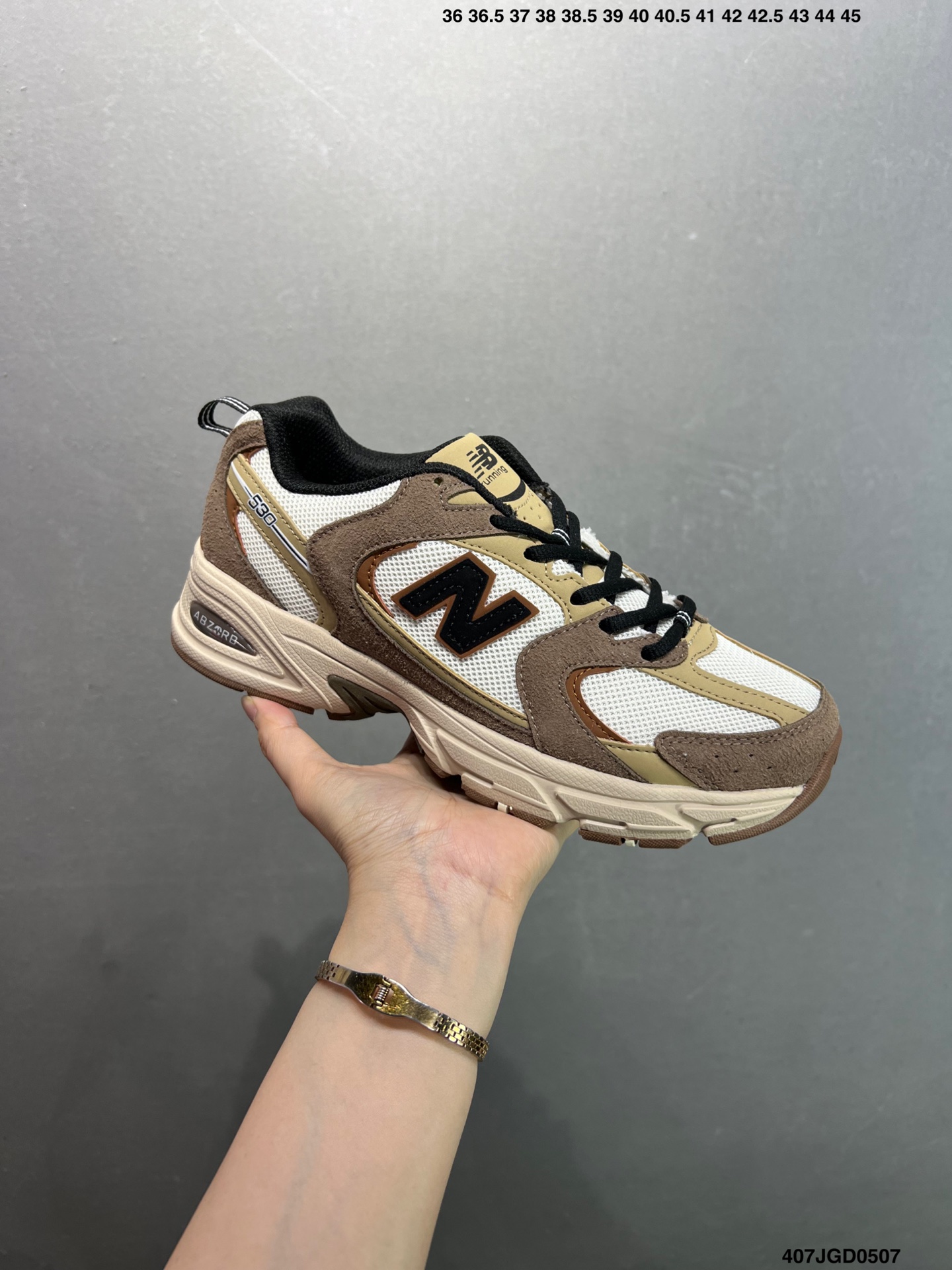 New Balance 530 Retro Running Shoes - Brown & White - Unisex 3 i1746548358047 2530 0 1