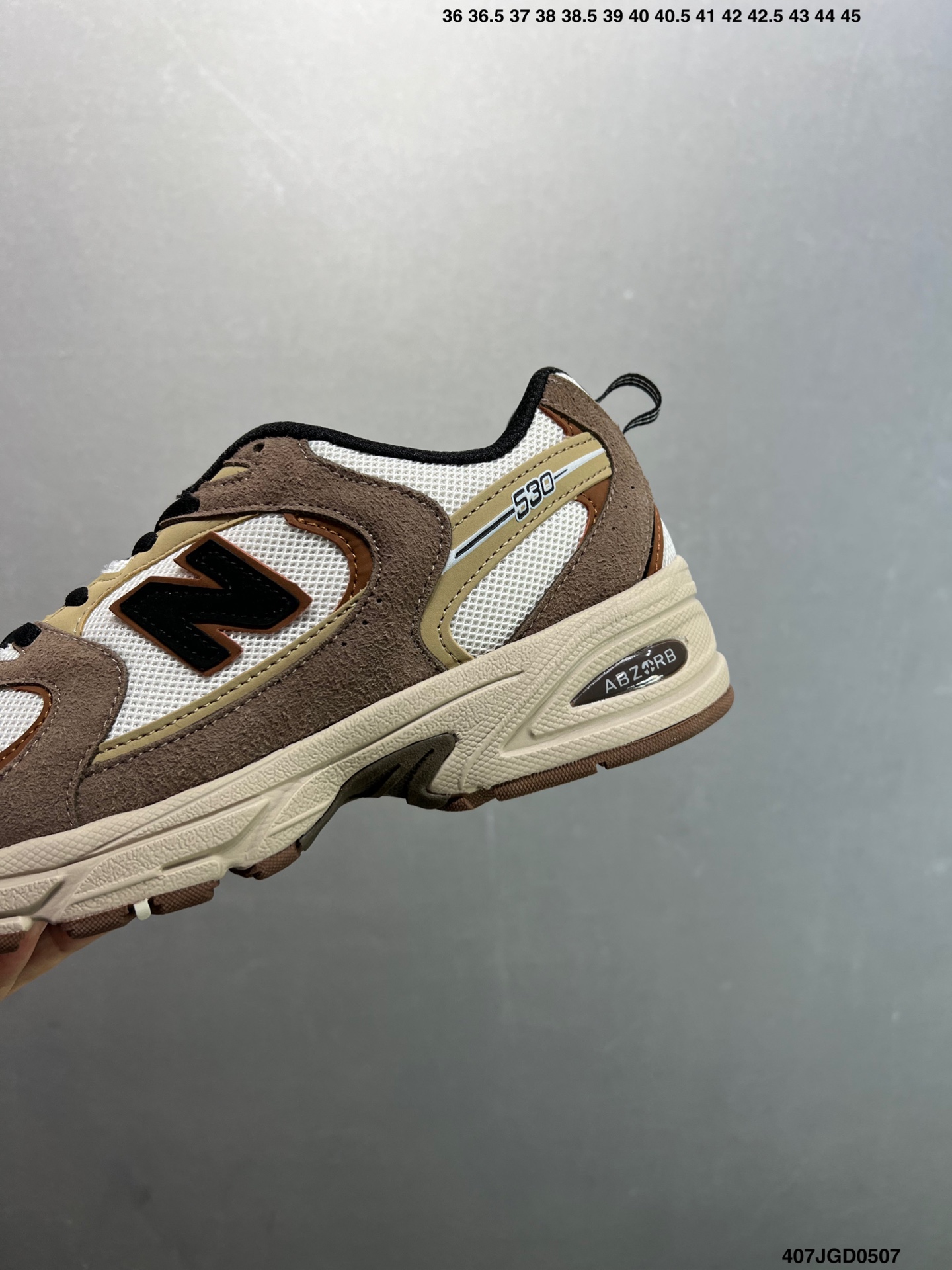 New Balance 530 Retro Running Shoes - Brown & White - Unisex 9 i1746548358076 3011 0 7
