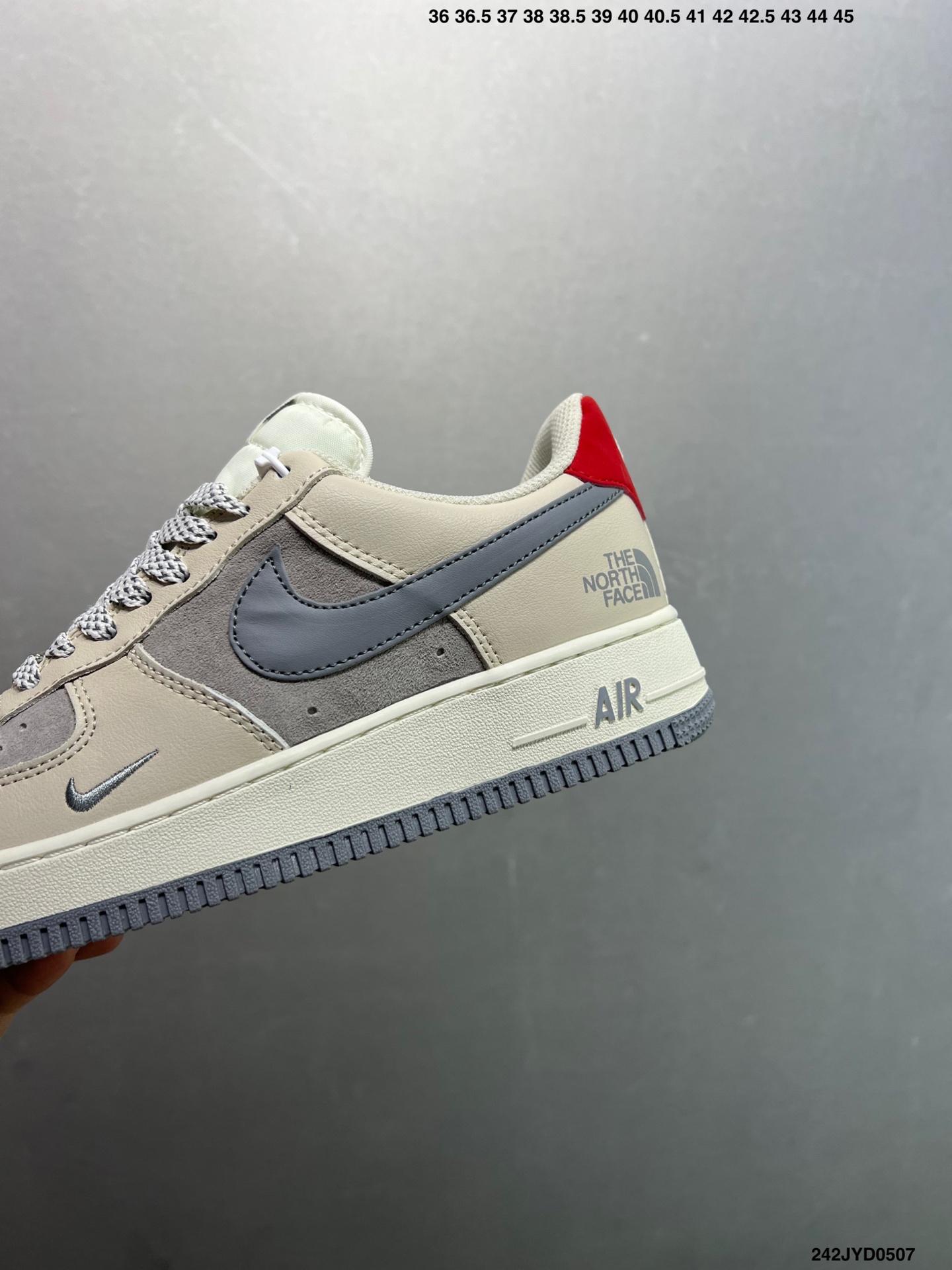 Nike Air Force 1 '07 Low The North Face Collab Sneakers - Cream/Grey 7 i1746548439064 3022 0 5