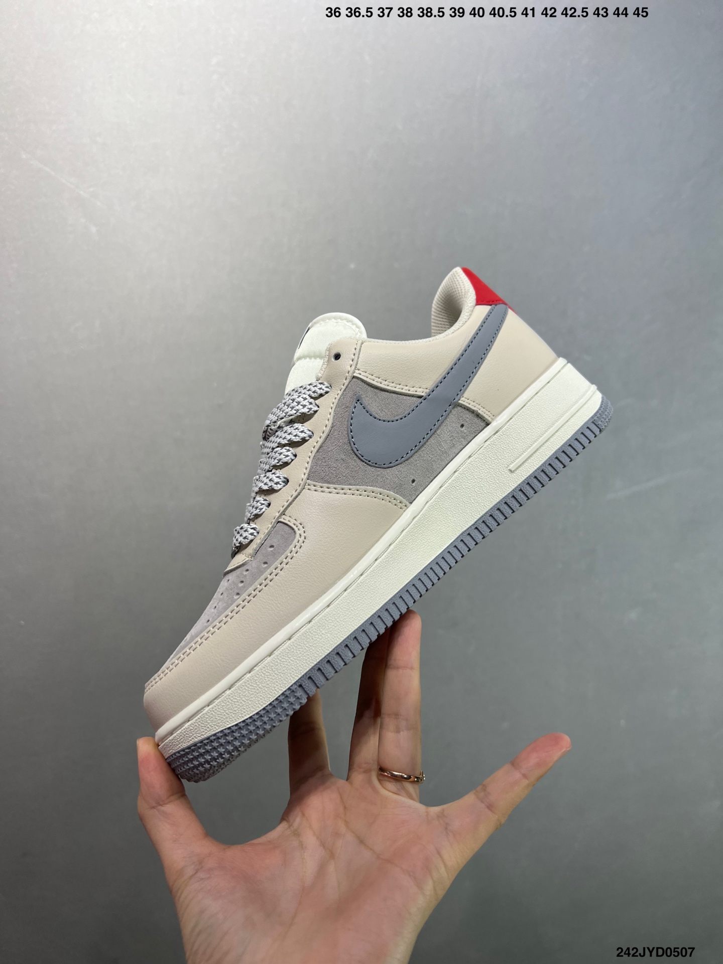 Nike Air Force 1 '07 Low The North Face Collab Sneakers - Cream/Grey 4 i1746548439084 7938 0 2