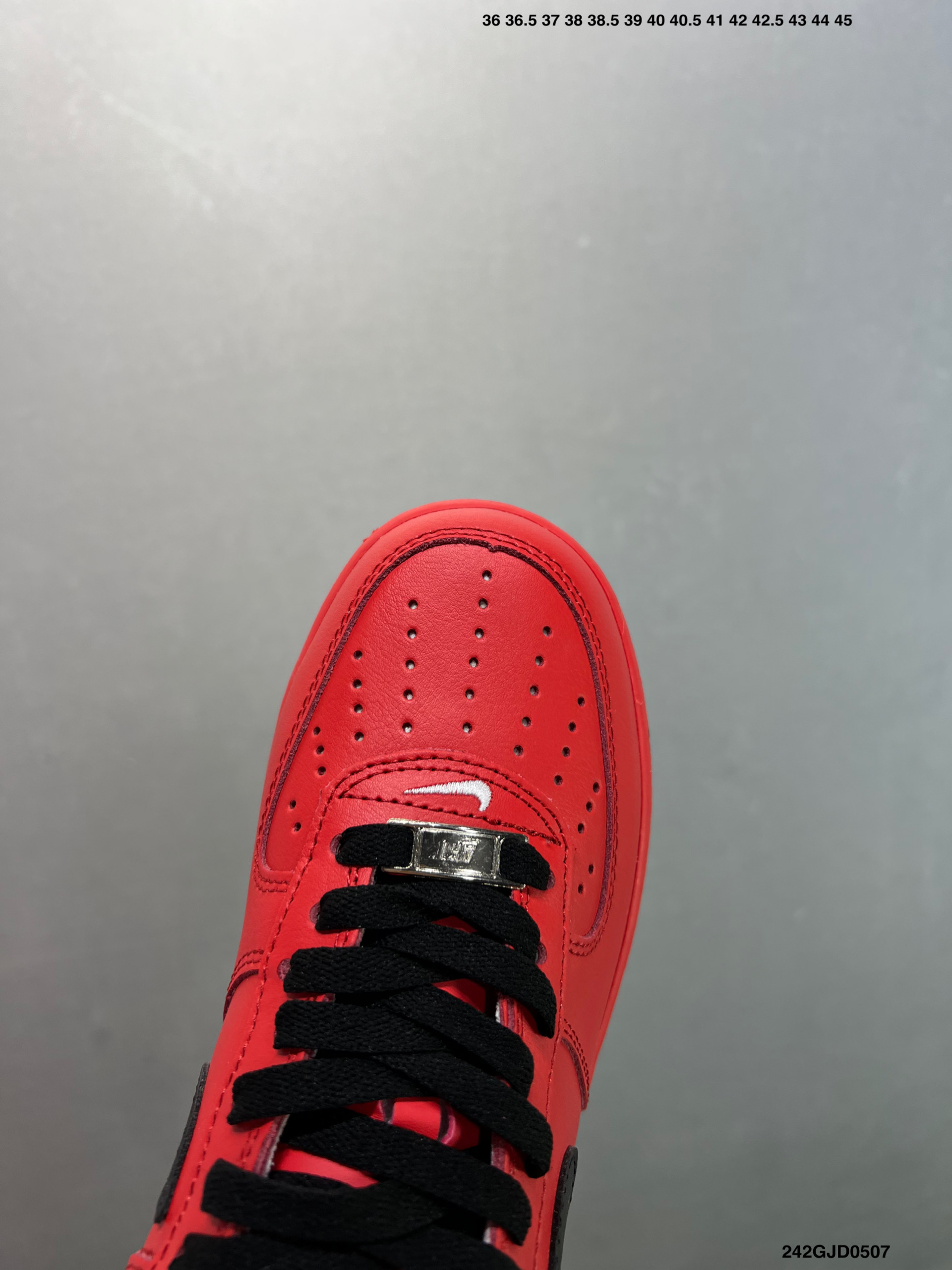 Nike Air Force 1 Low '82 Red/Black Sneakers Men's Size 8 - Size 11 6 i1746548525290 6461 0 4