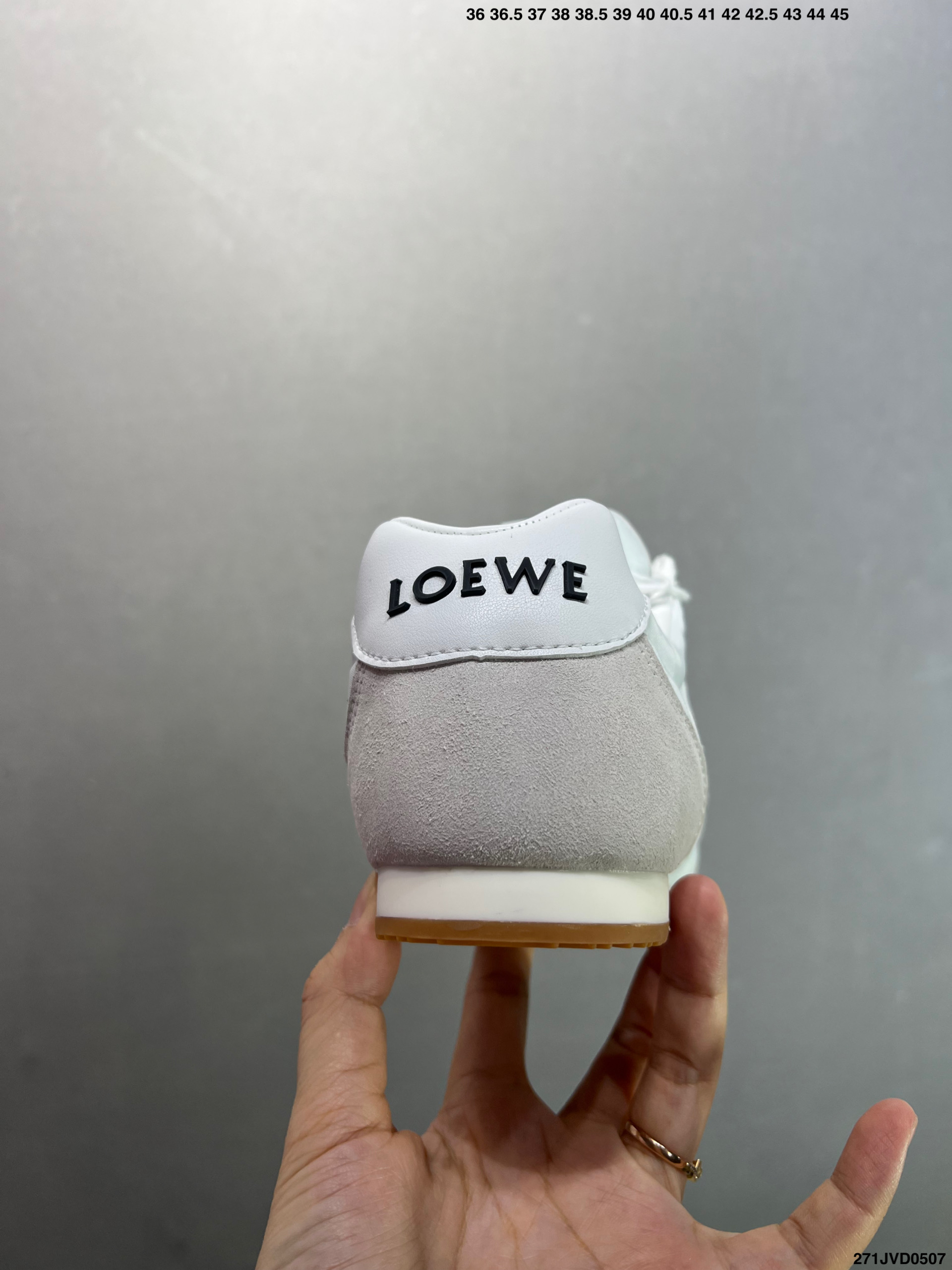 Loewe Ballet Runner 2.0 White Leather & Suede Sneakers | Comfortable & Stylish 5 i1746548847107 6362 0 3
