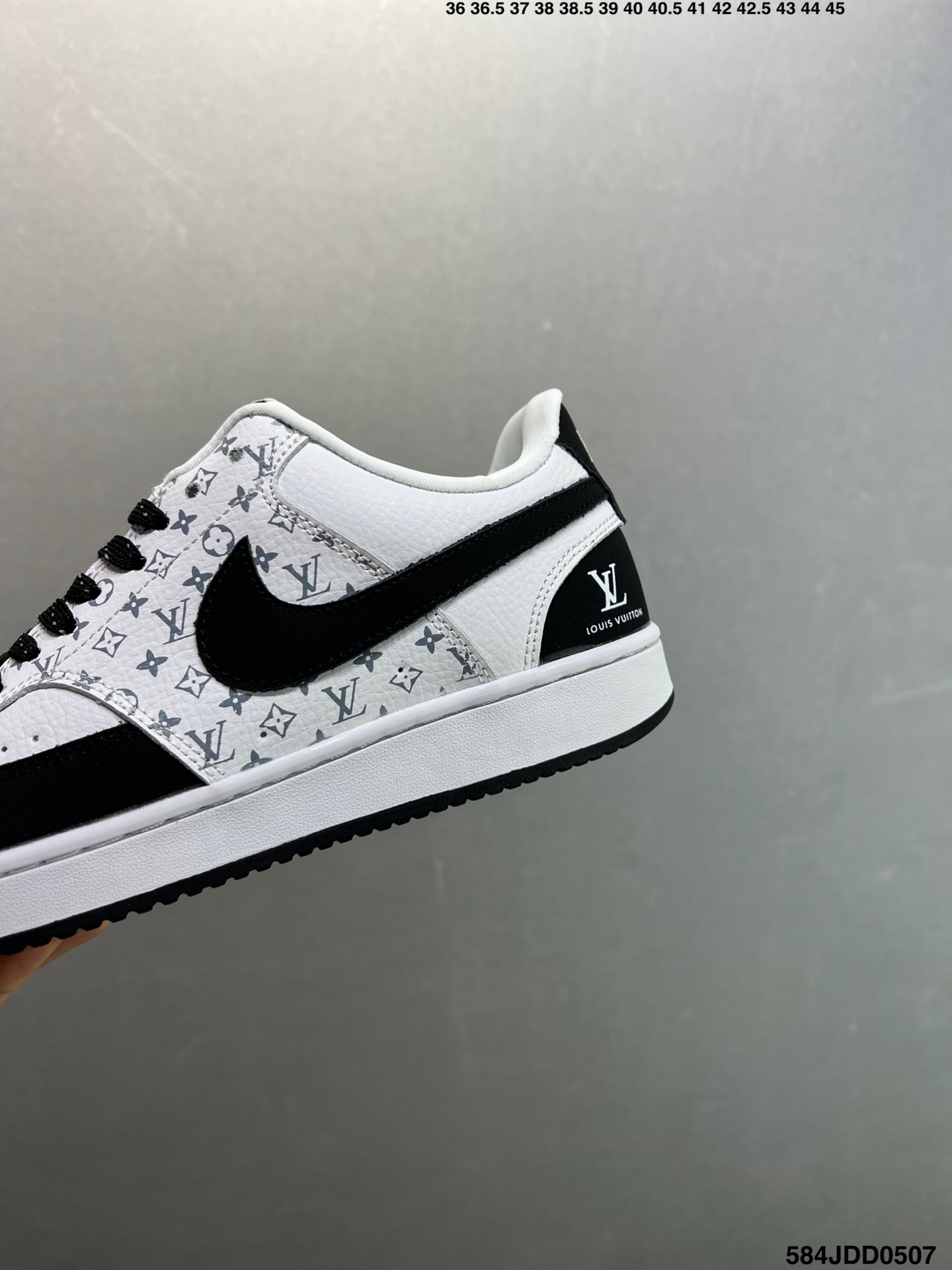 Nike Air Force 1 Low '07 Custom Leather Sneakers with Louis Vuitton Accents 7 i1746549508683 9249 0 5