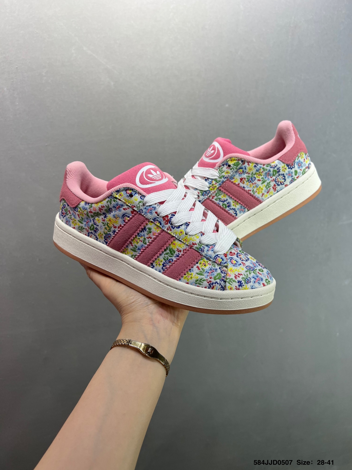 Adidas Originals Campus 80s Floral Low-Top Sneakers - Retro Style & Comfort 9 i1746549623067 1757 0 7