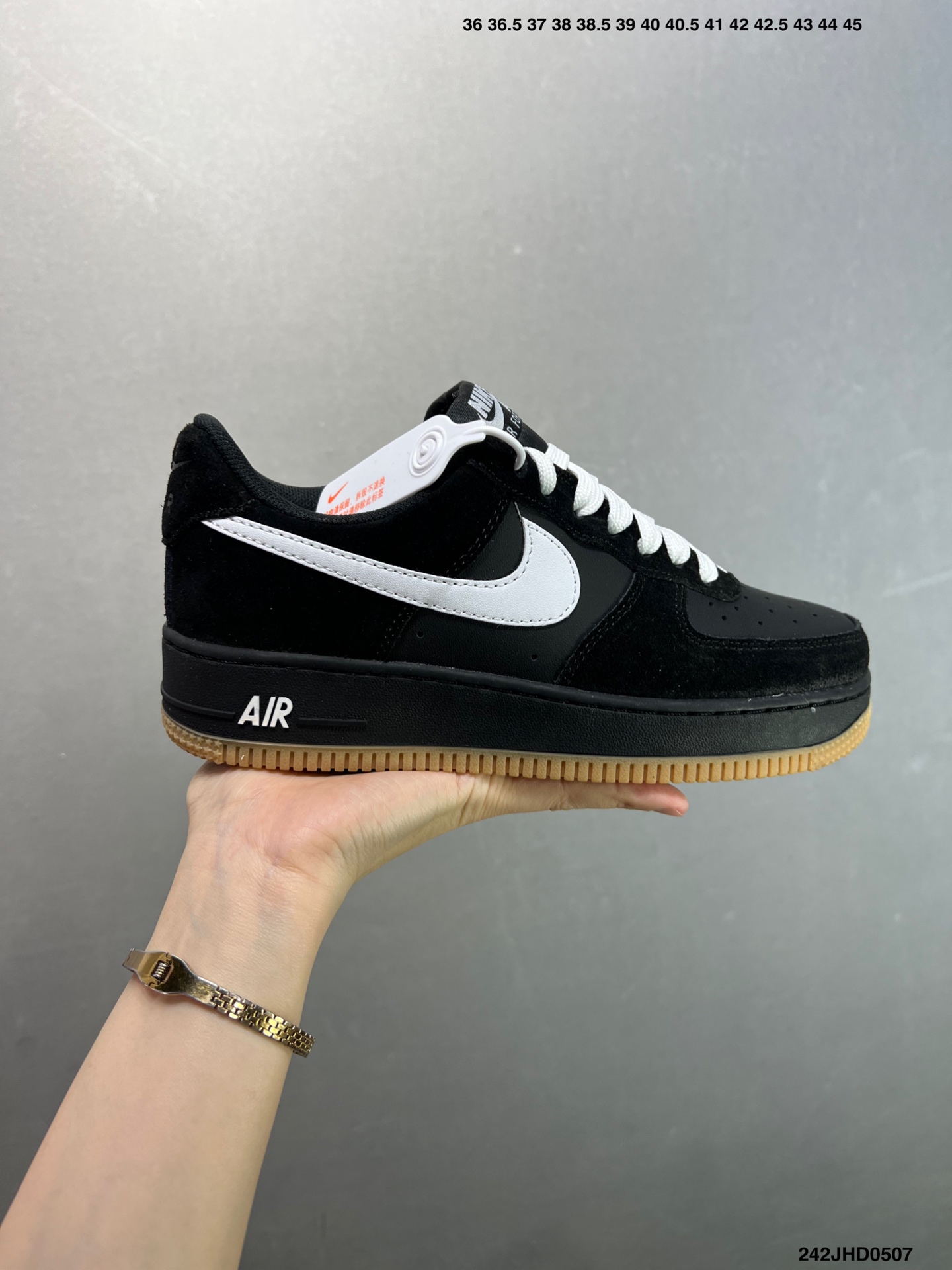 Nike Air Force 1 '07 Low Black/White Casual Shoes IB6388-001 2 i1746549751206 7535 0 0