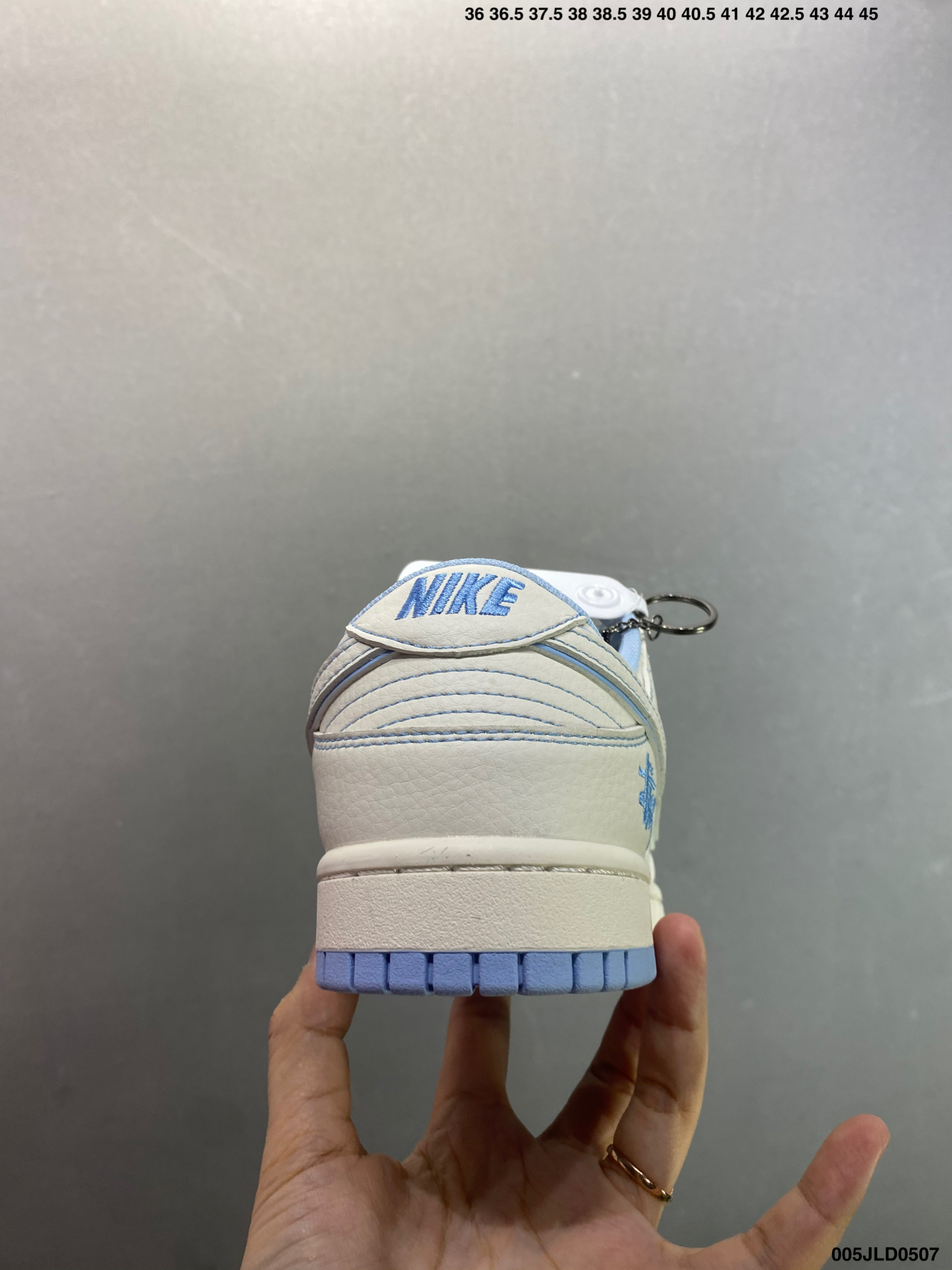 Stussy x Nike Dunk Low Cream Blue Casual Shoes - Limited Edition 5 i1746550789235 1456 0 3