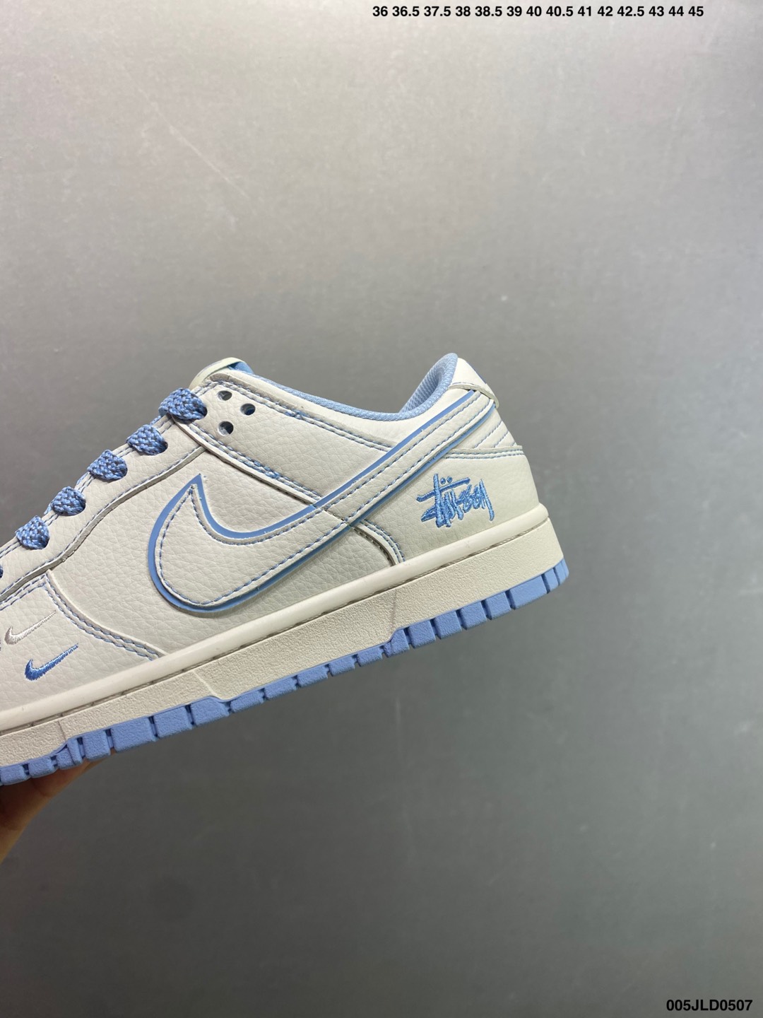 Stussy x Nike Dunk Low Cream Blue Casual Shoes - Limited Edition 7 i1746550789363 2353 0 5