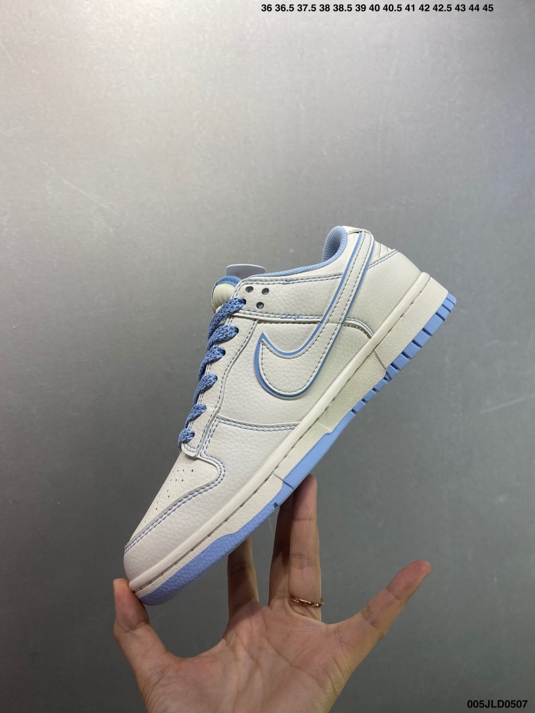 Stussy x Nike Dunk Low Cream Blue Casual Shoes - Limited Edition 4 i1746550789426 7096 0 2