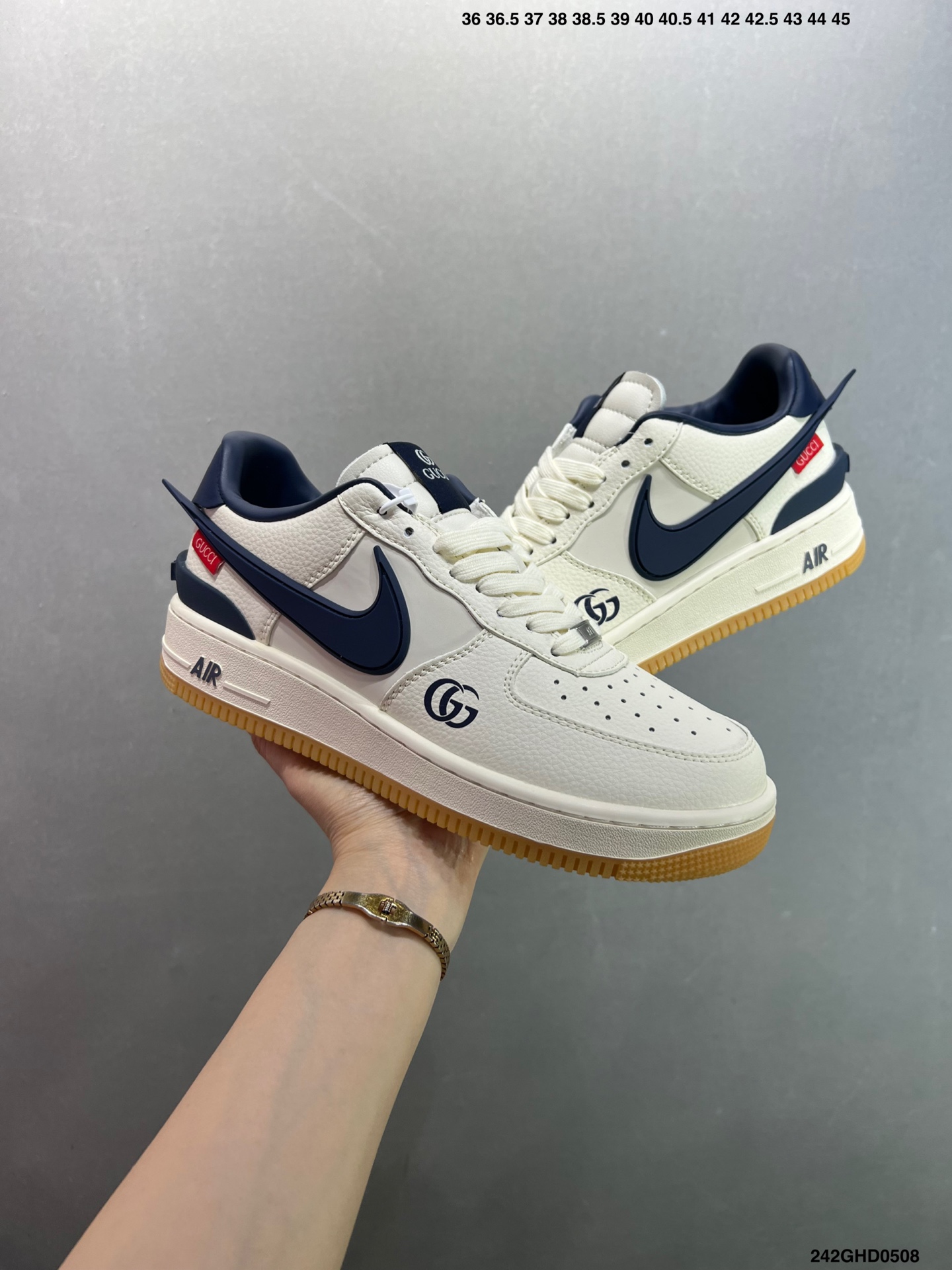 Nike Air Force 1 Low Pink and White Leather Sneaker for Women 7 i1746634329015 413 0 7
