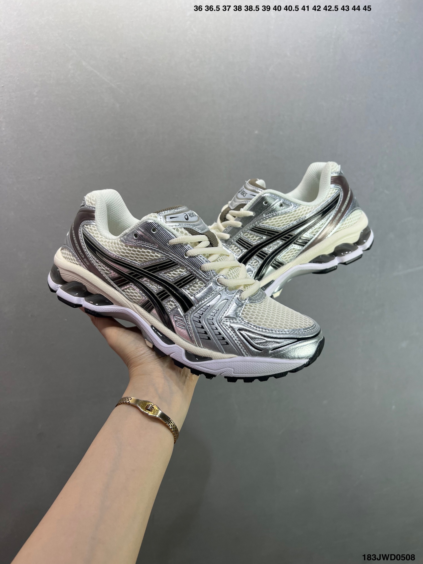 ASICS GEL-KAYANO 14 Retro Running Shoes - Silver/Blue, Cushioned Comfort 2 i1746635837031 5109 0 7