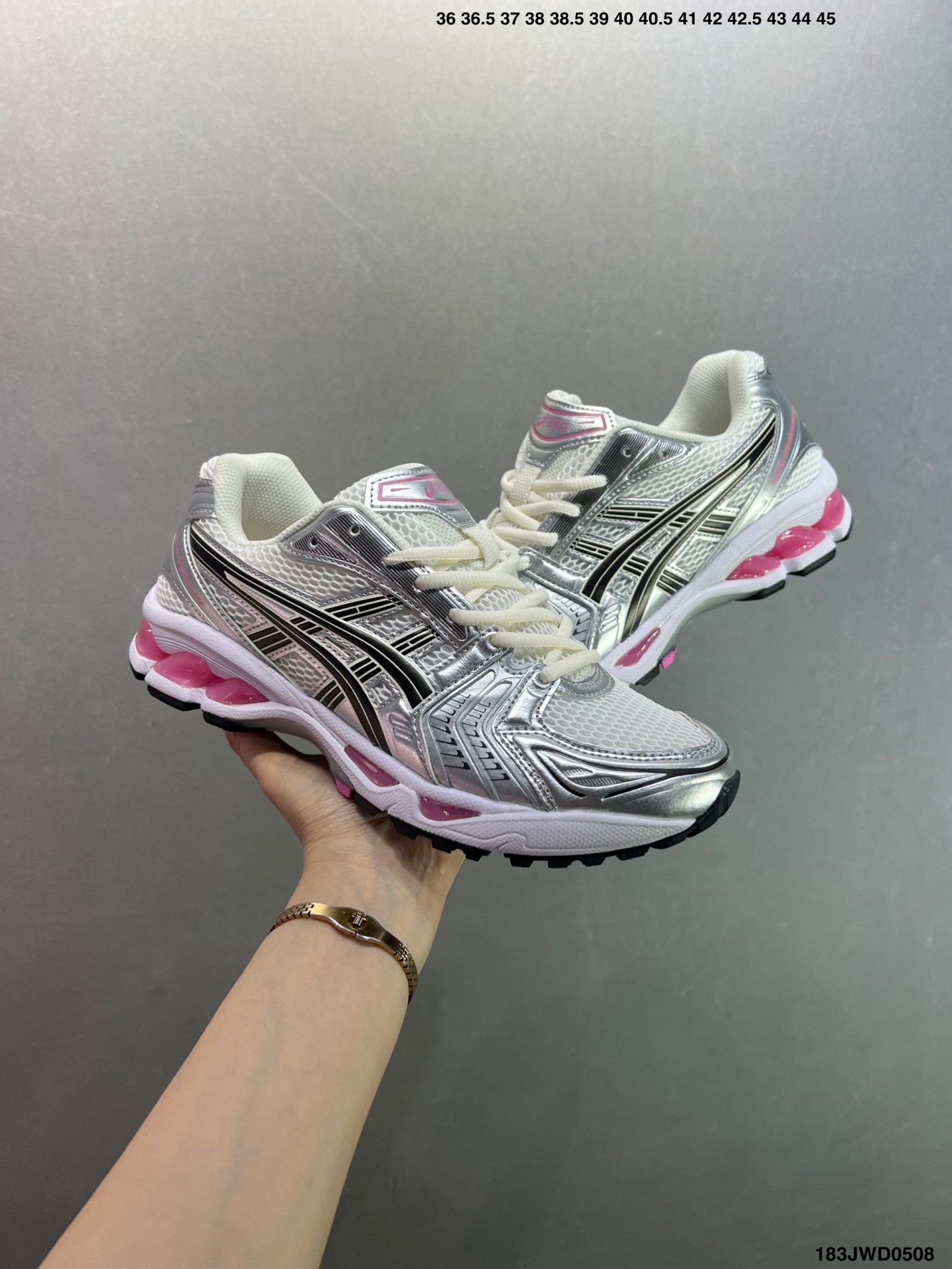 ASICS GEL-KAYANO 14 Retro Running Shoes - Silver/Blue, Cushioned Comfort 6 i1746635960218 3300 0 7