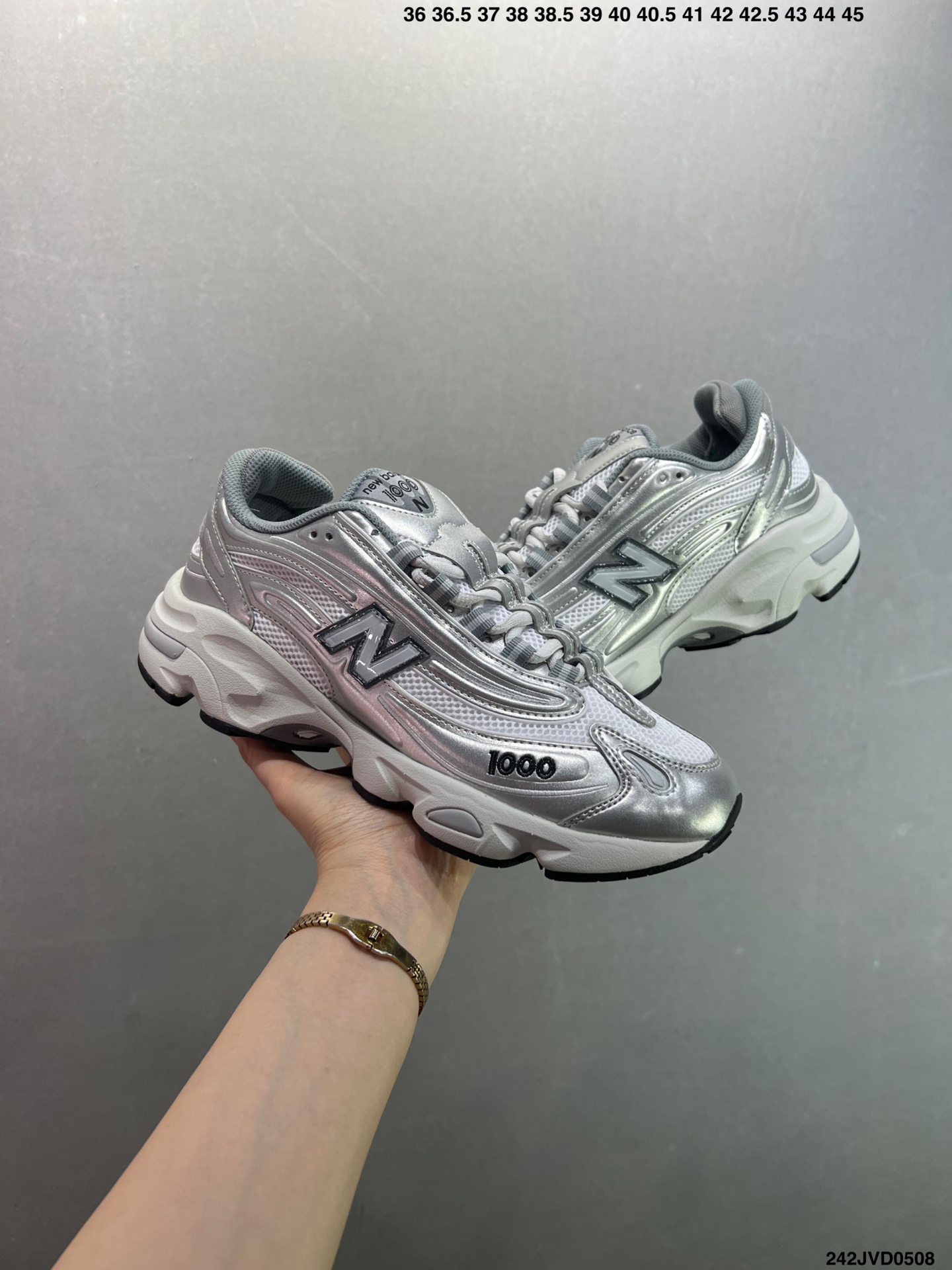 New Balance 1000 Retro Running Shoes - Burgundy and Silver, Low Top 8 i1746636742542 7019 0 7