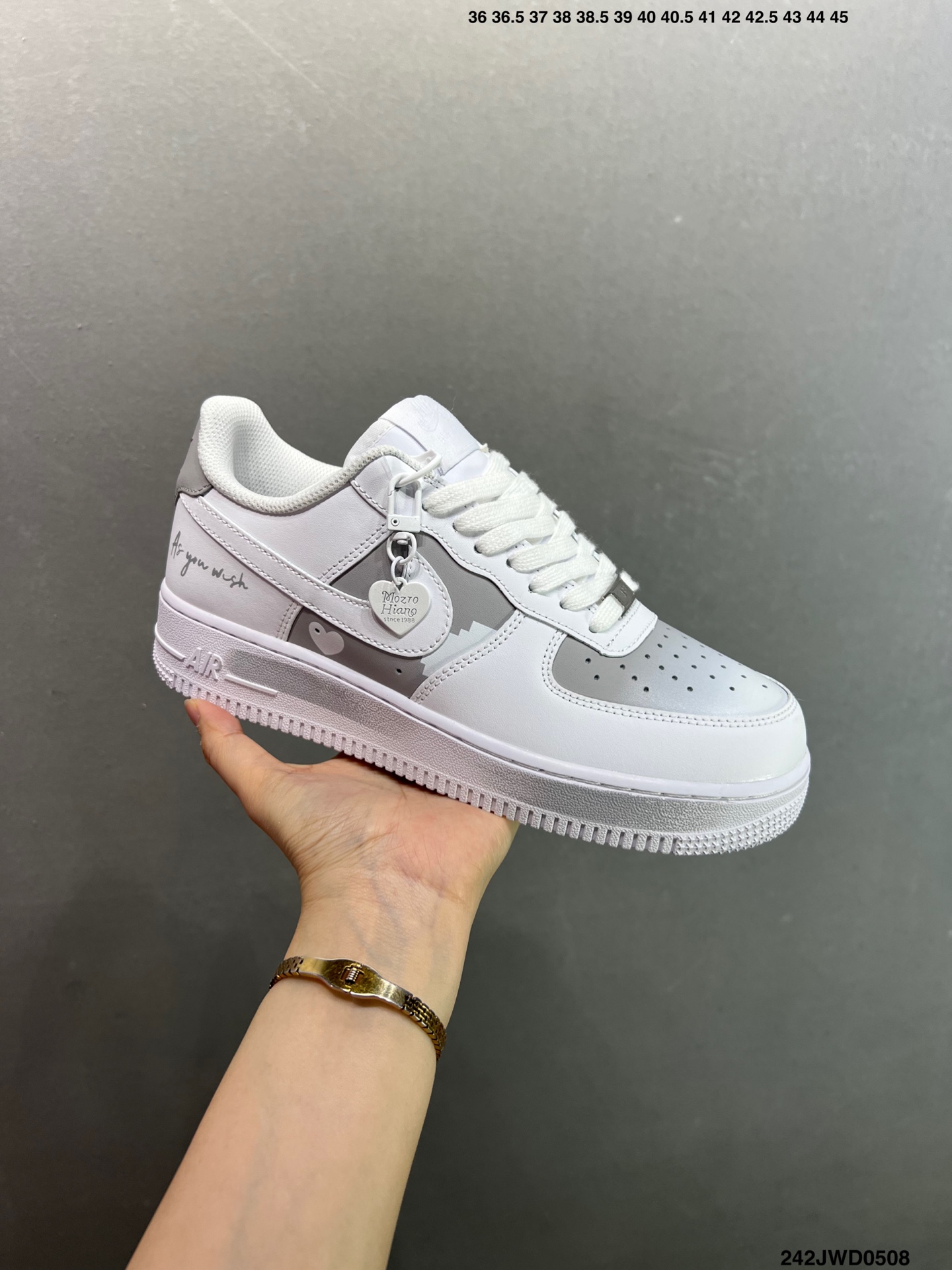 Nike Air Force 1 Low '07: Custom Leather, Cushioned Sole, Unique Design 2 i1746636973125 9678 0 1