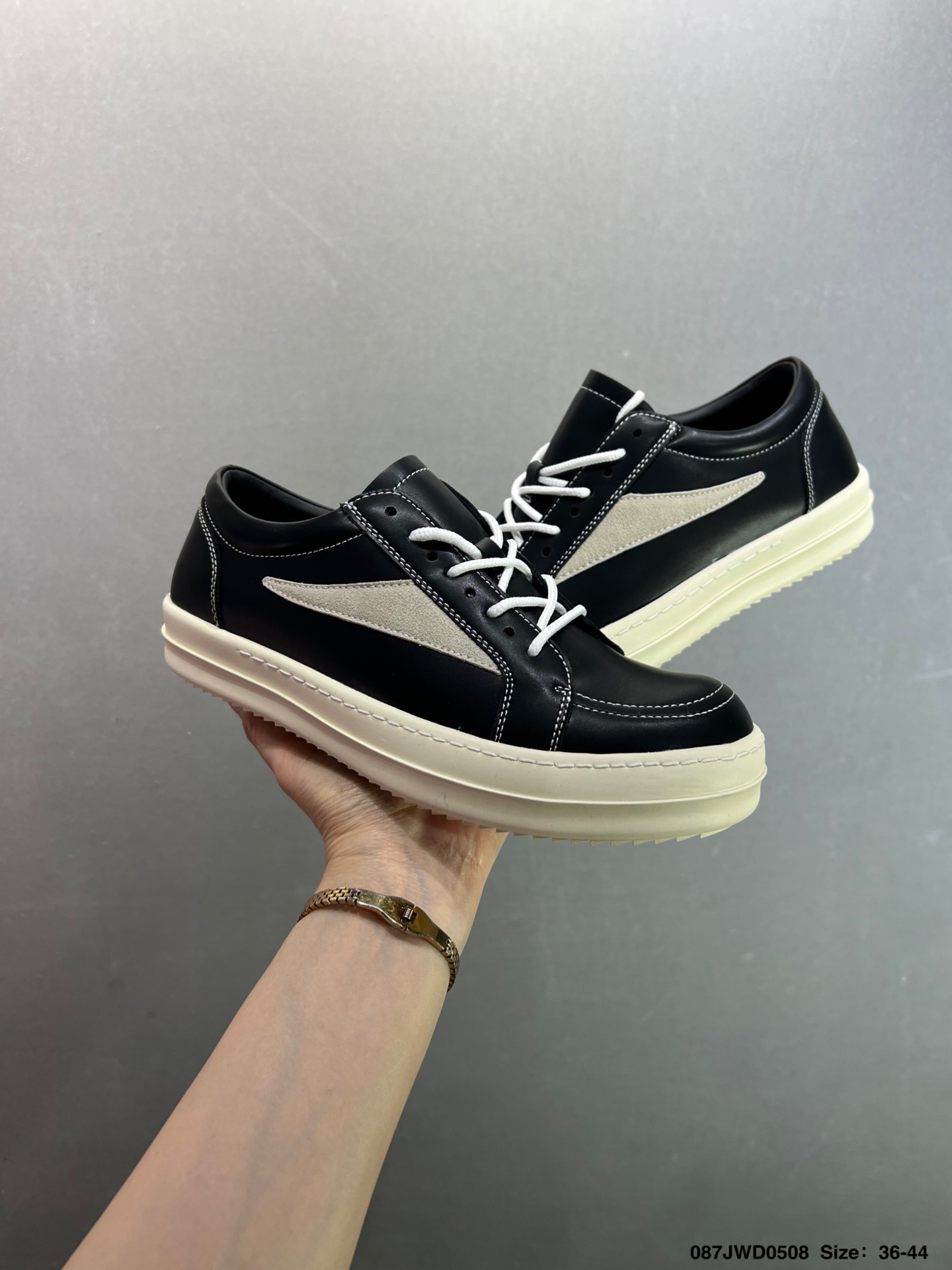 Rick Owens DRKSHDW Black Low-Top Sneakers - Stylish & Comfortable Shoes 4 i1746637448085 3149 0 7