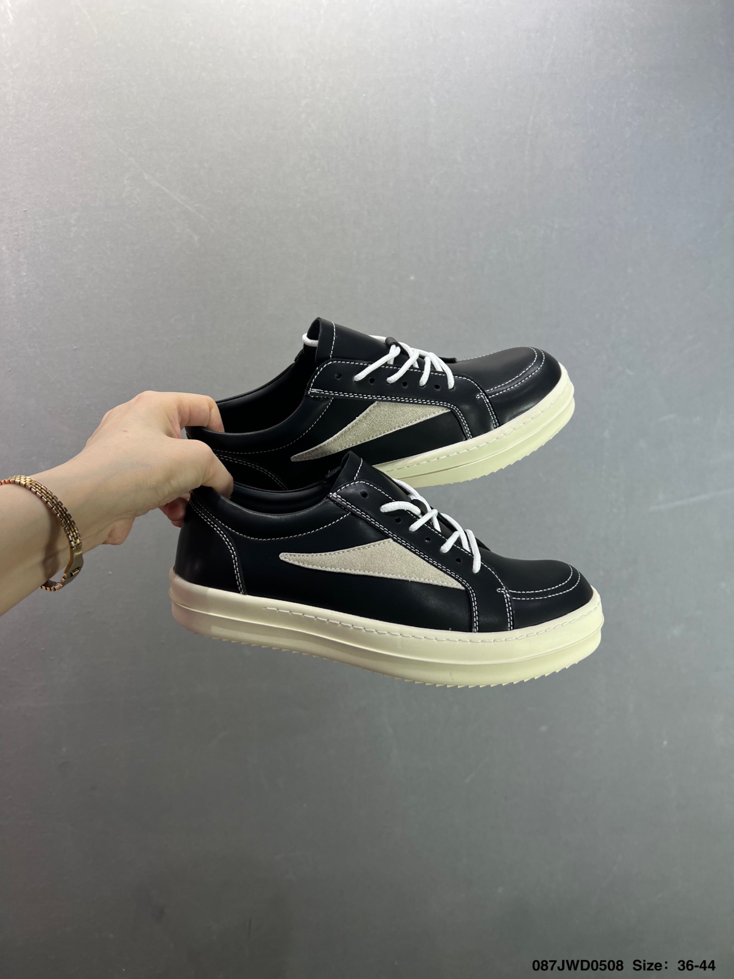 Rick Owens DRKSHDW Black Low-Top Sneakers - Stylish & Comfortable Shoes 5 i1746637449801 4471 0 8