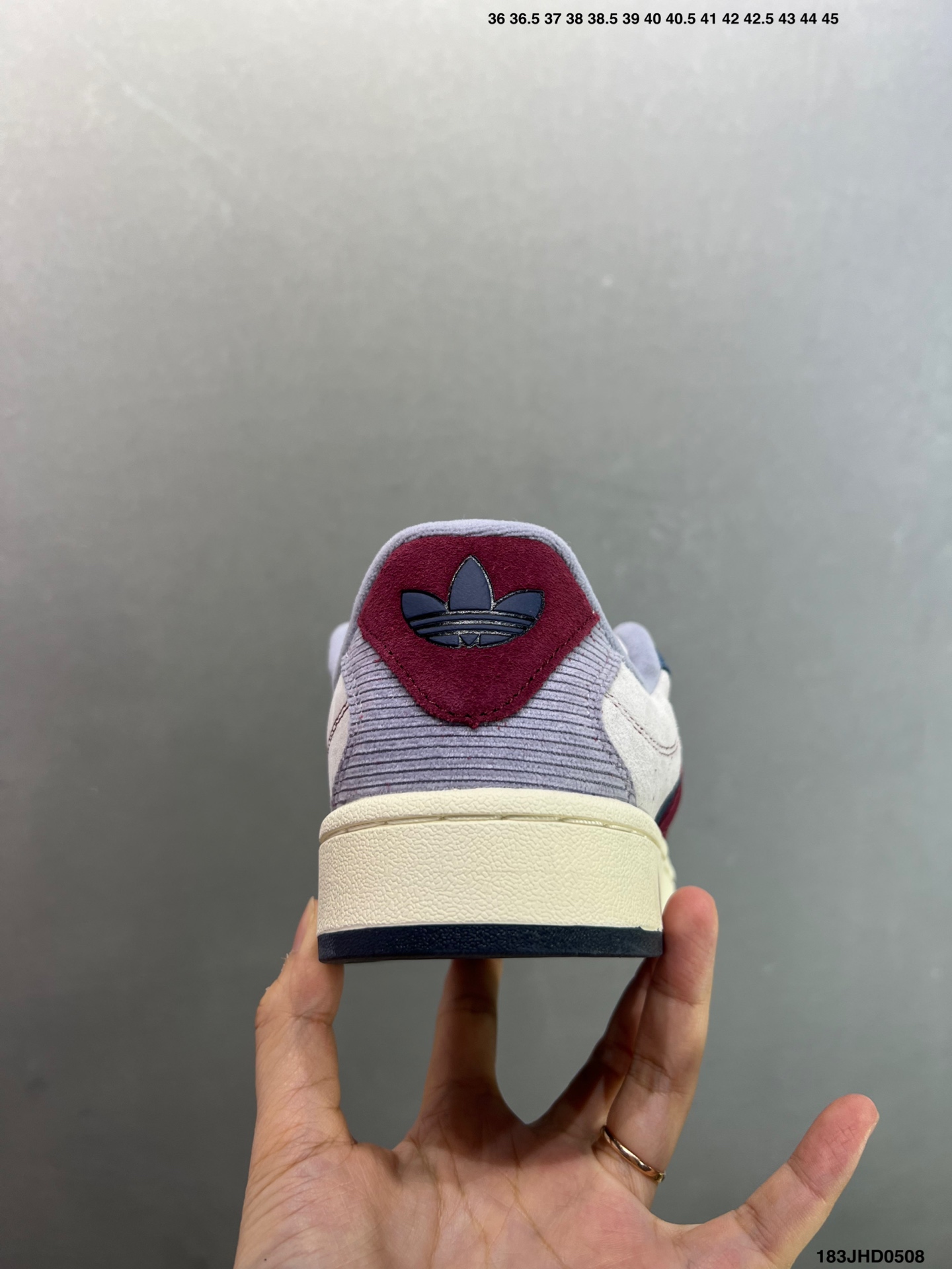 Adidas Originals Campus 00s Retro Low-Top Sneakers - Blue/Burgundy 5 i1746638114060 7894 0 3