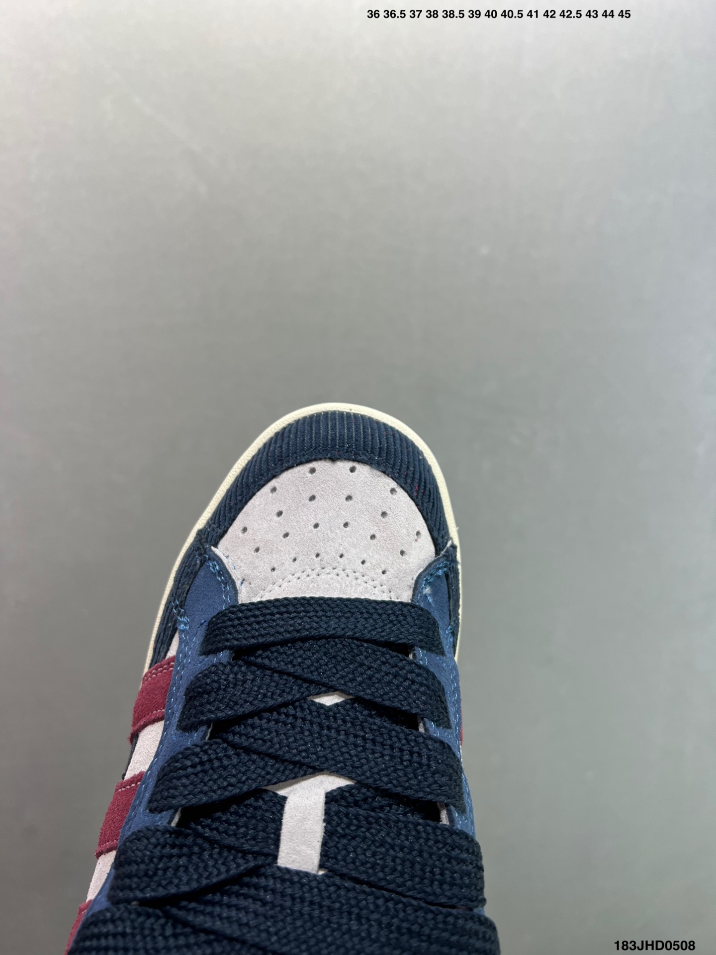 Adidas Originals Campus 00s Retro Low-Top Sneakers - Blue/Burgundy 6 i1746638117797 5802 0 4