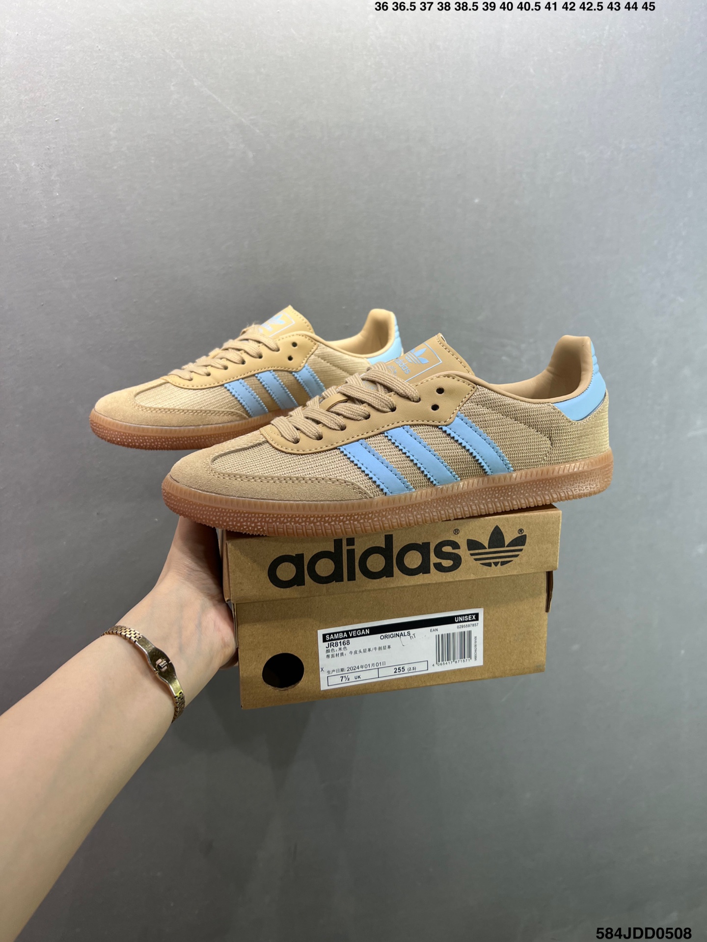 Adidas Originals Samba Vegan OG Casual Sneakers - B75807 10 i1746638157655 1090 0 8