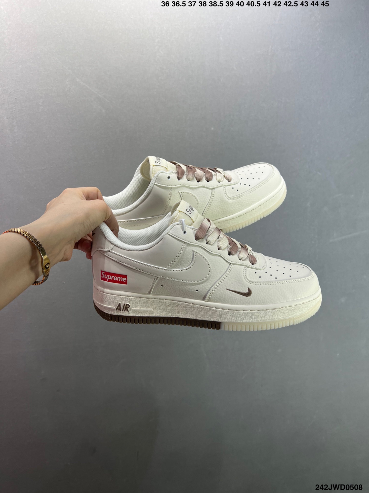 Nike Air Force 1 '07 Low Supreme Custom Sneakers - Premium Comfort 10 i1746638250891 6753 0 8