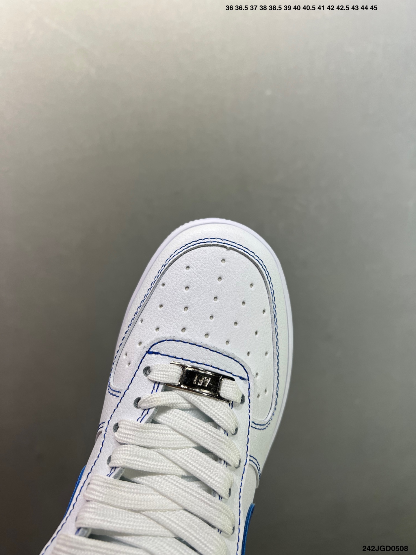 Nike Air Force 1 '07 Low White/Blue Stitching Athletic Shoes HQ2037-322 6 i1746638301079 8240 0 4