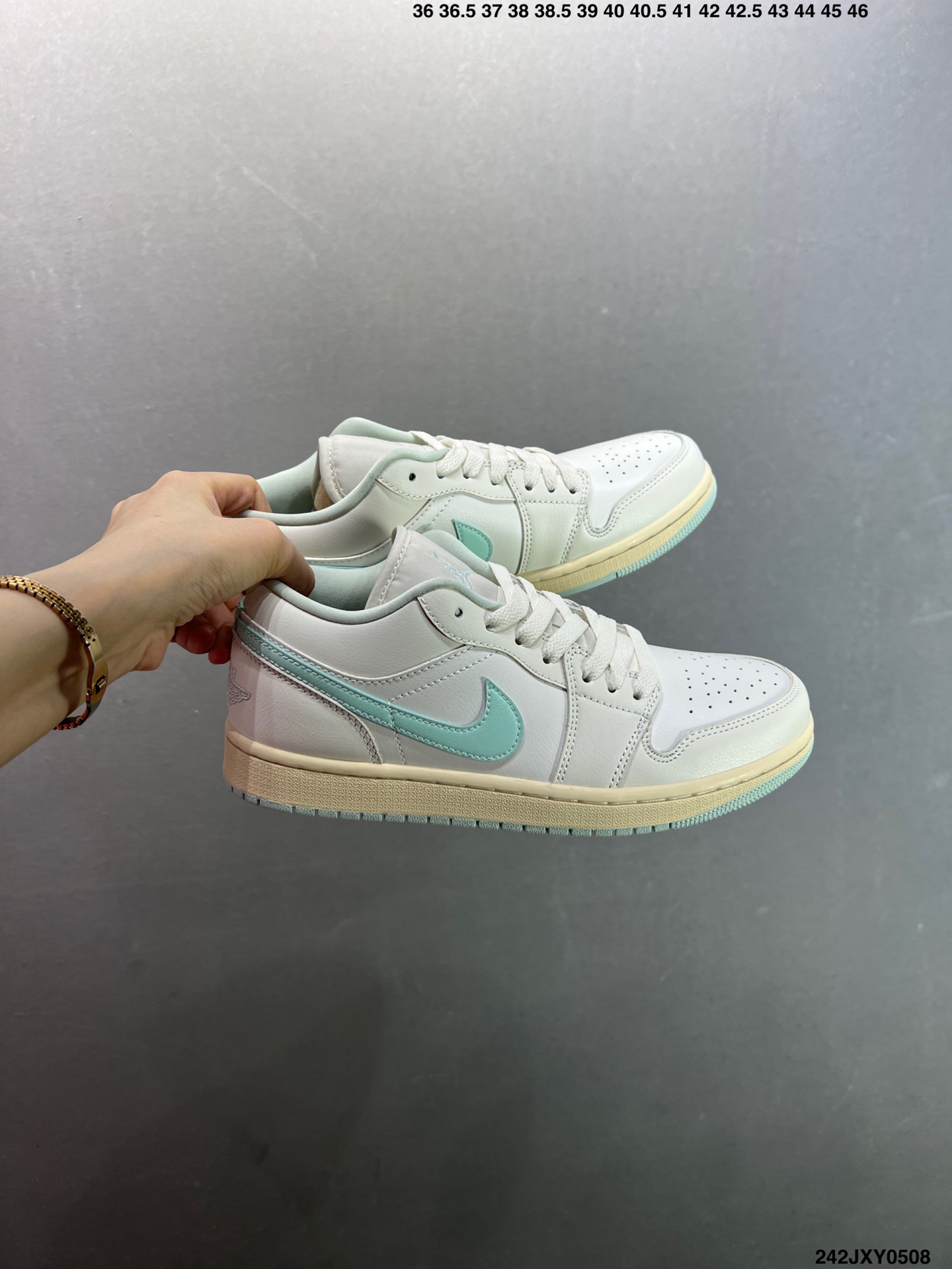 Nike Air Jordan 1 Low OG SP White/Teal, Classic Low-Top Sneaker, Sizes 36-46 10 i1746638519139 5954 0 1
