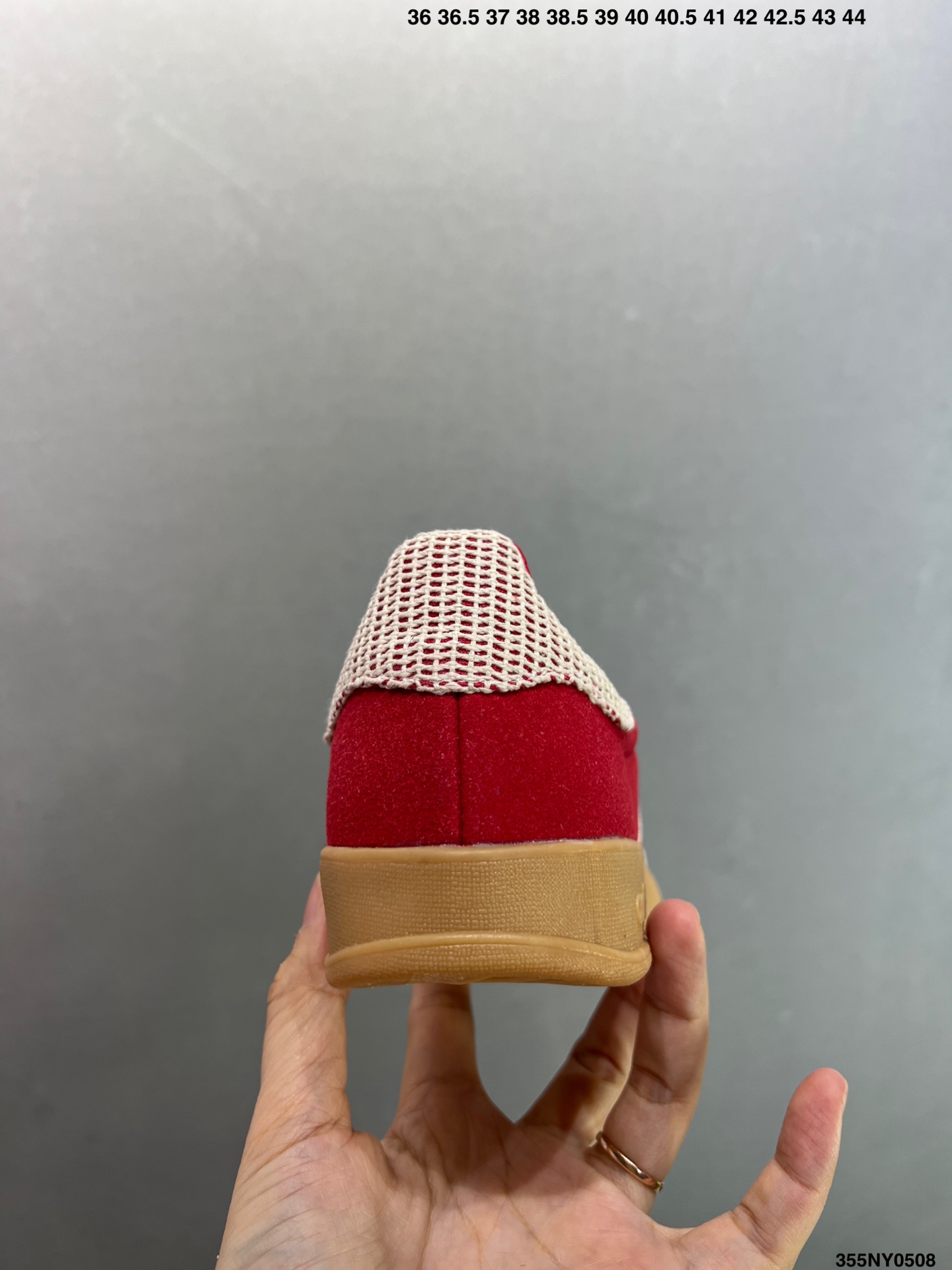 Adidas Originals Gazelle Indoor Casual Low-Top Sneakers - Red/Gum 5 i1746638614453 2814 0 3