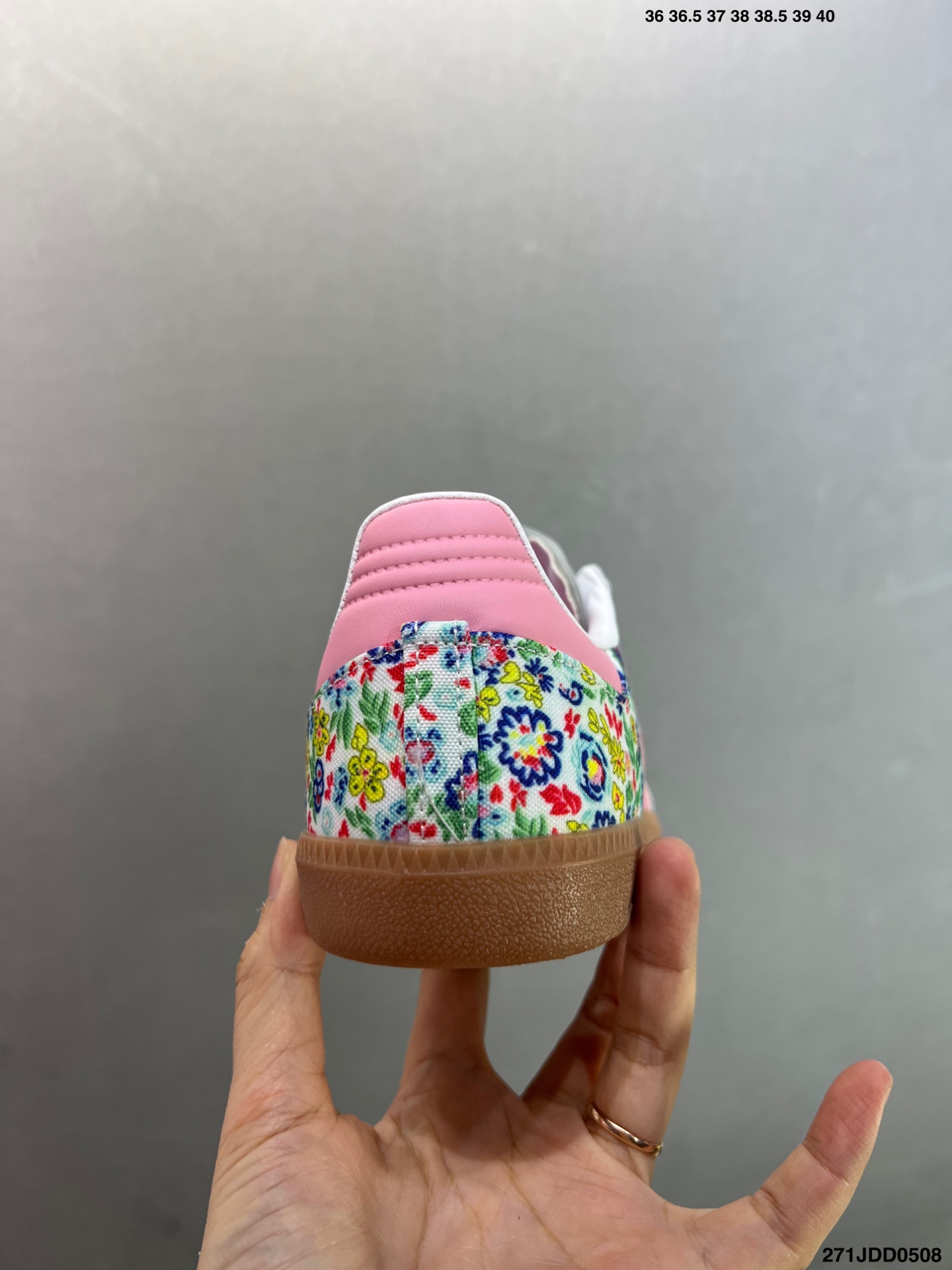 Liberty London x Adidas Originals Samba OG Floral Sneakers JI0280 for Women 5 i1746638660040 7153 0 3