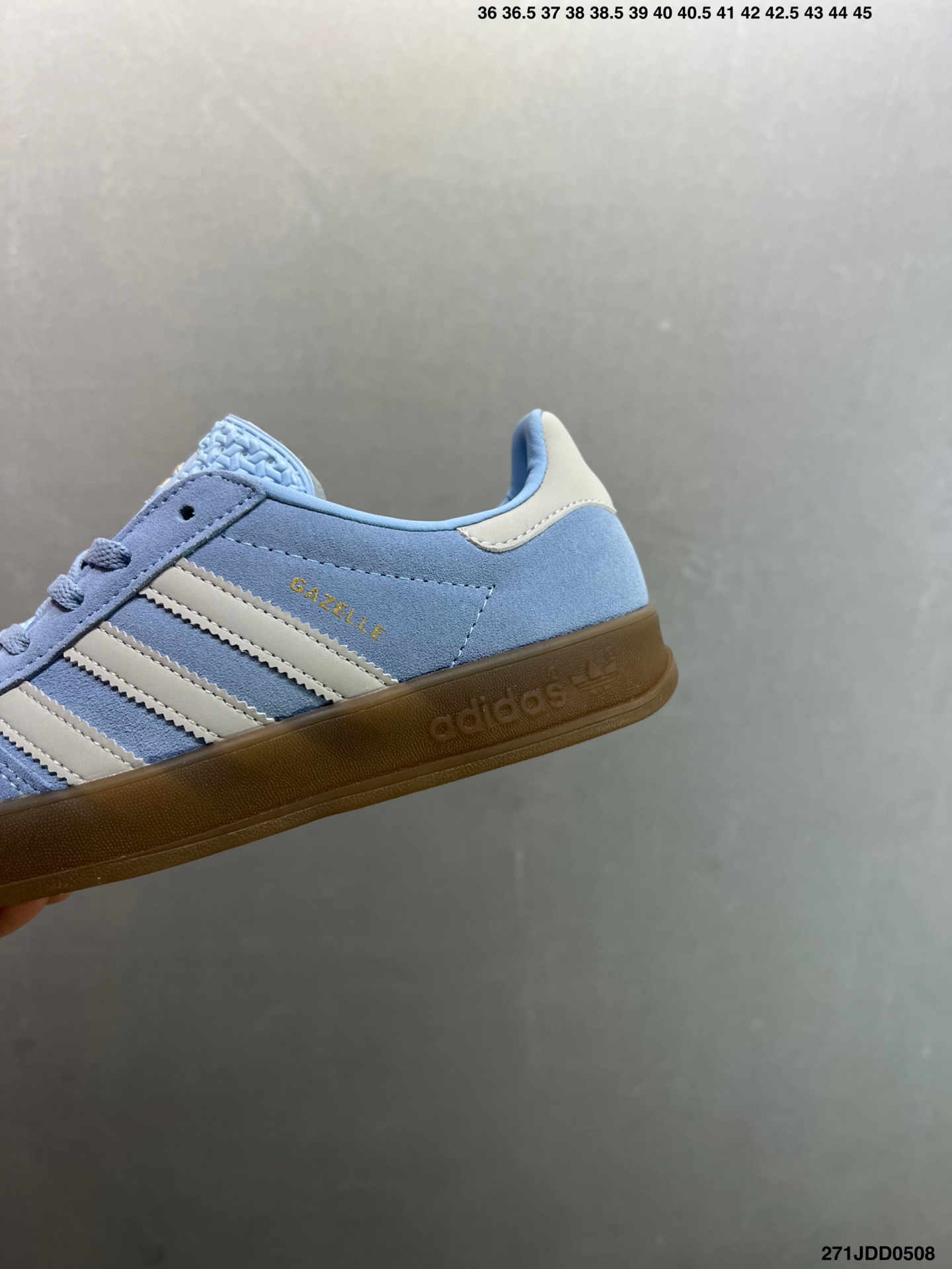 Adidas Gazelle Indoor Light Blue Casual Sneakers - Retro Style, Comfortable Fit 7 i1746638701668 7538 0 5